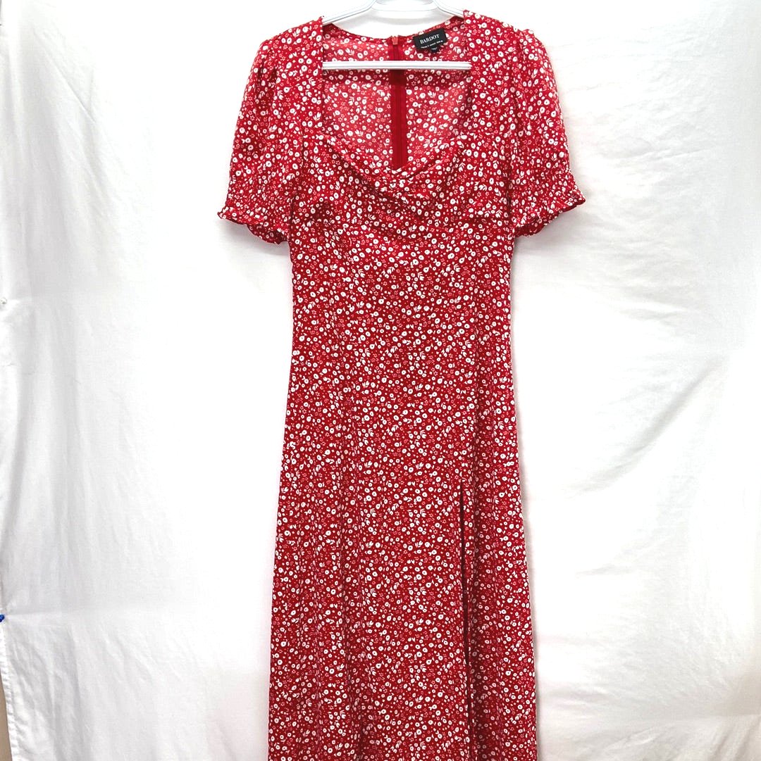 Bardot Women's Floral Dress Red - Size XS