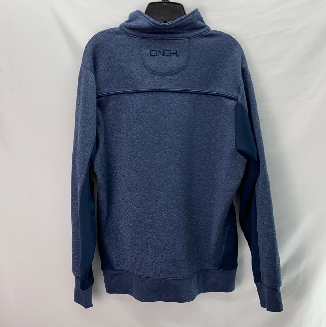 Cinch Women's Quarter Zip Jacket Blue - Size L