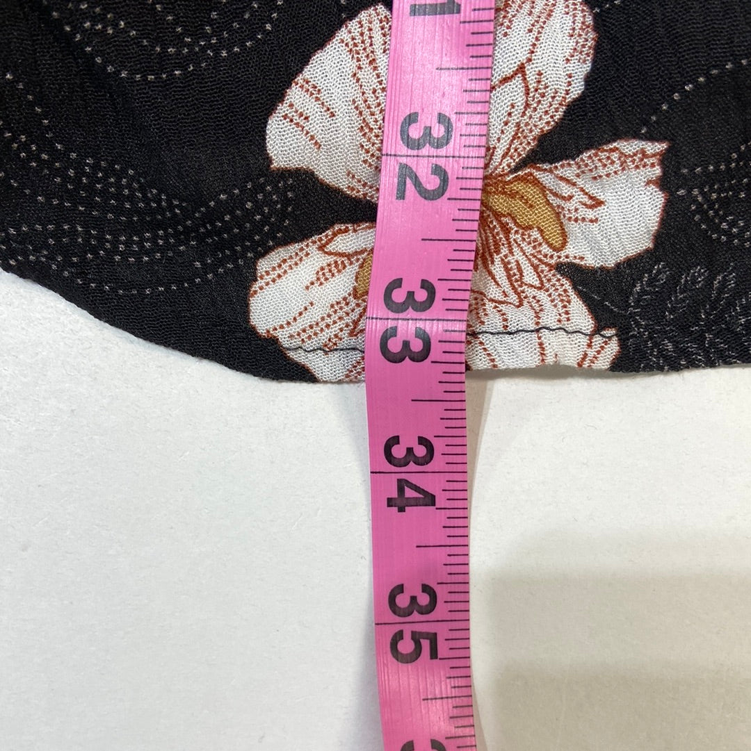 Lulus Floral Dress Black - Size S