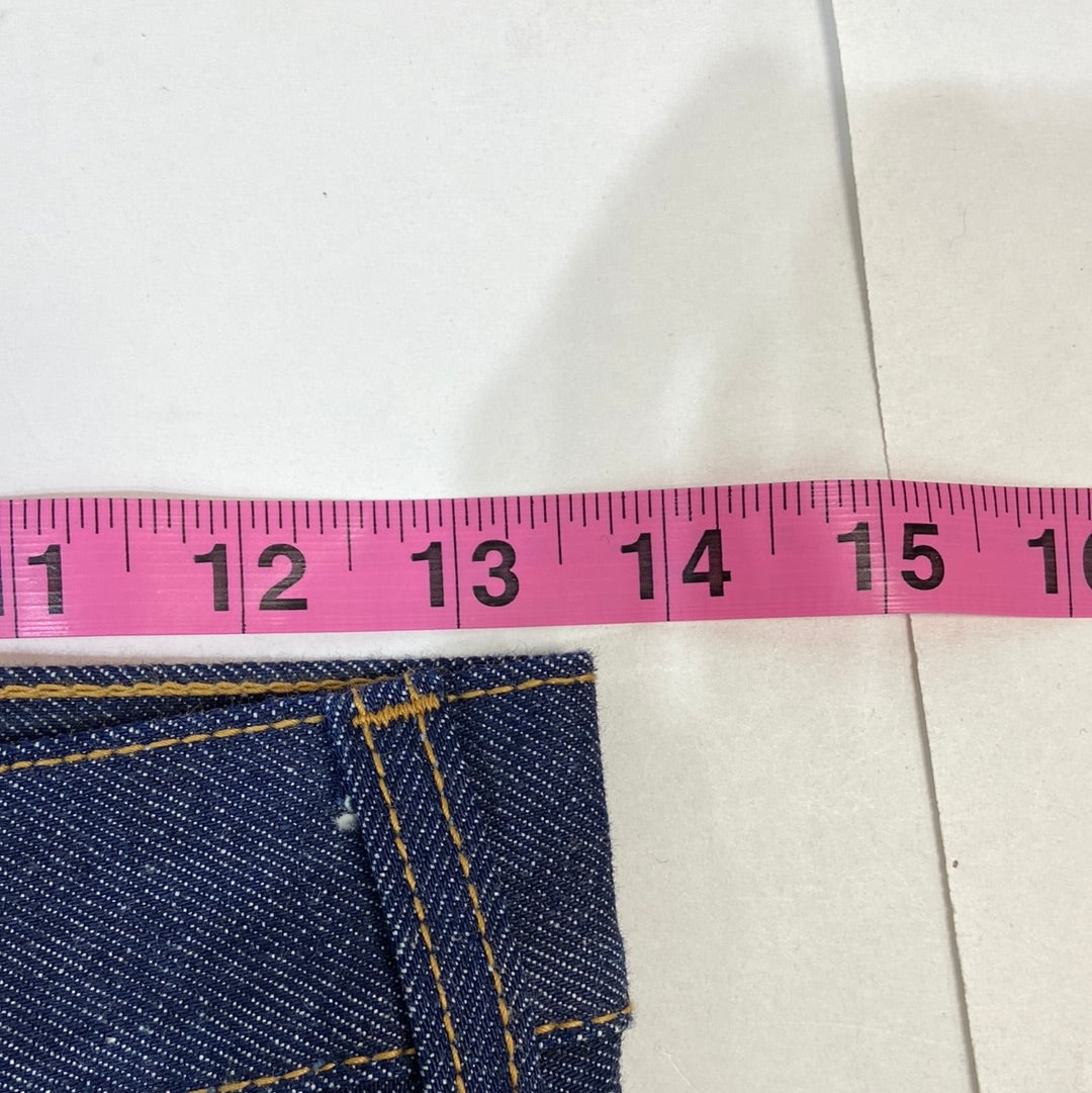 Vintage US Top Women's Flared Denim Jeans Medium Washed - Size S