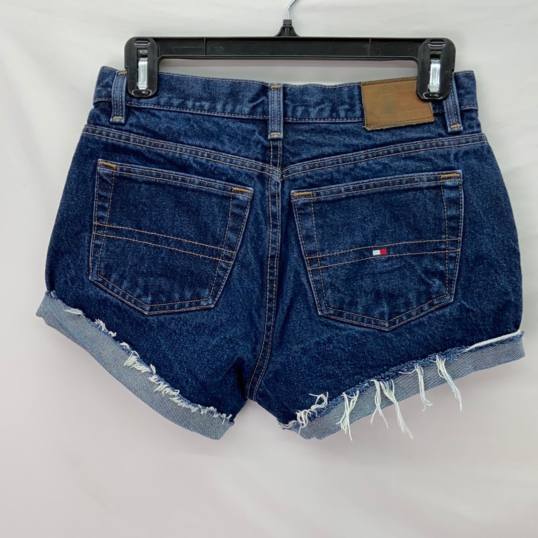 Tommy Hilfiger Women's High Rise Denim Shorts - Size S