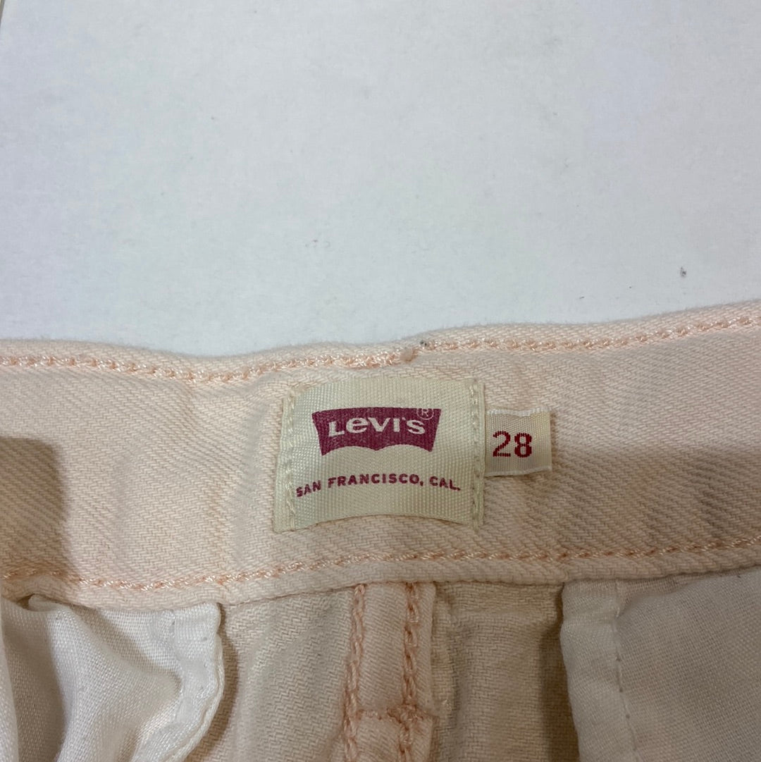 Levi's Women's Cargo Pants Pink - Size 28