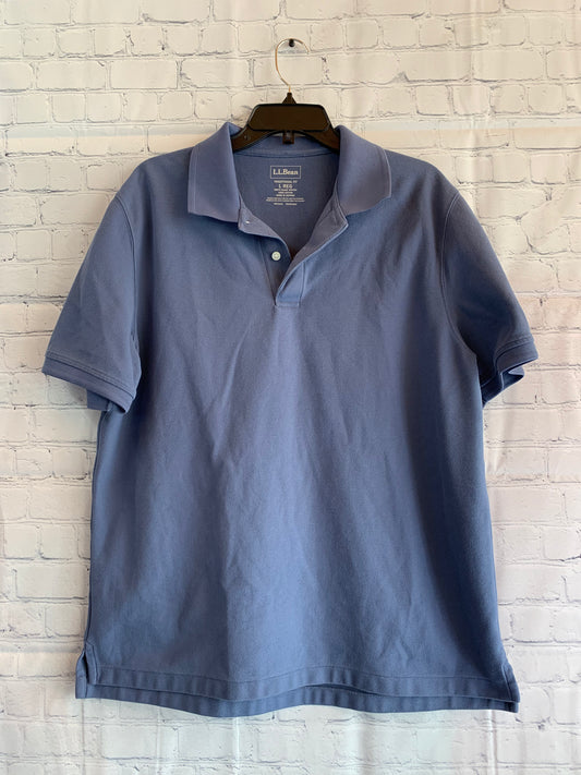 L.L.Bean Collared Shirt Blue - Large