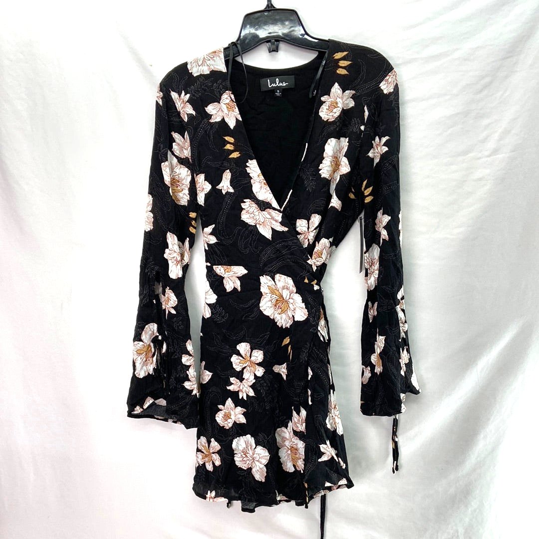 Lulus Floral Dress Black - Size S