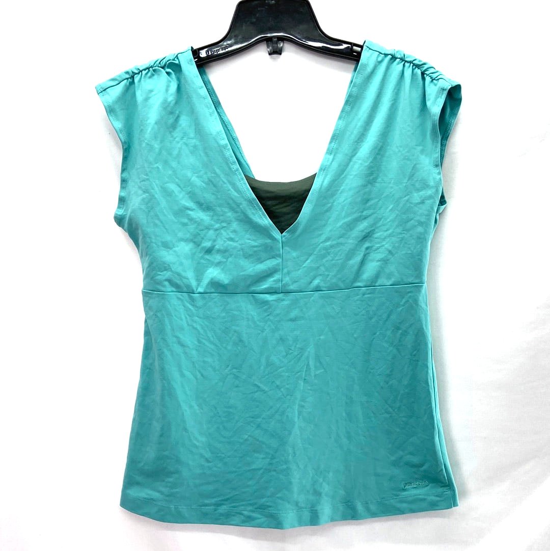 Patagonia Tank Top Turquoise - Size L