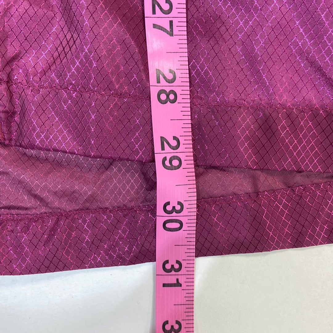Colombia Nylon Windbreaker Jacket Purple - Size XL
