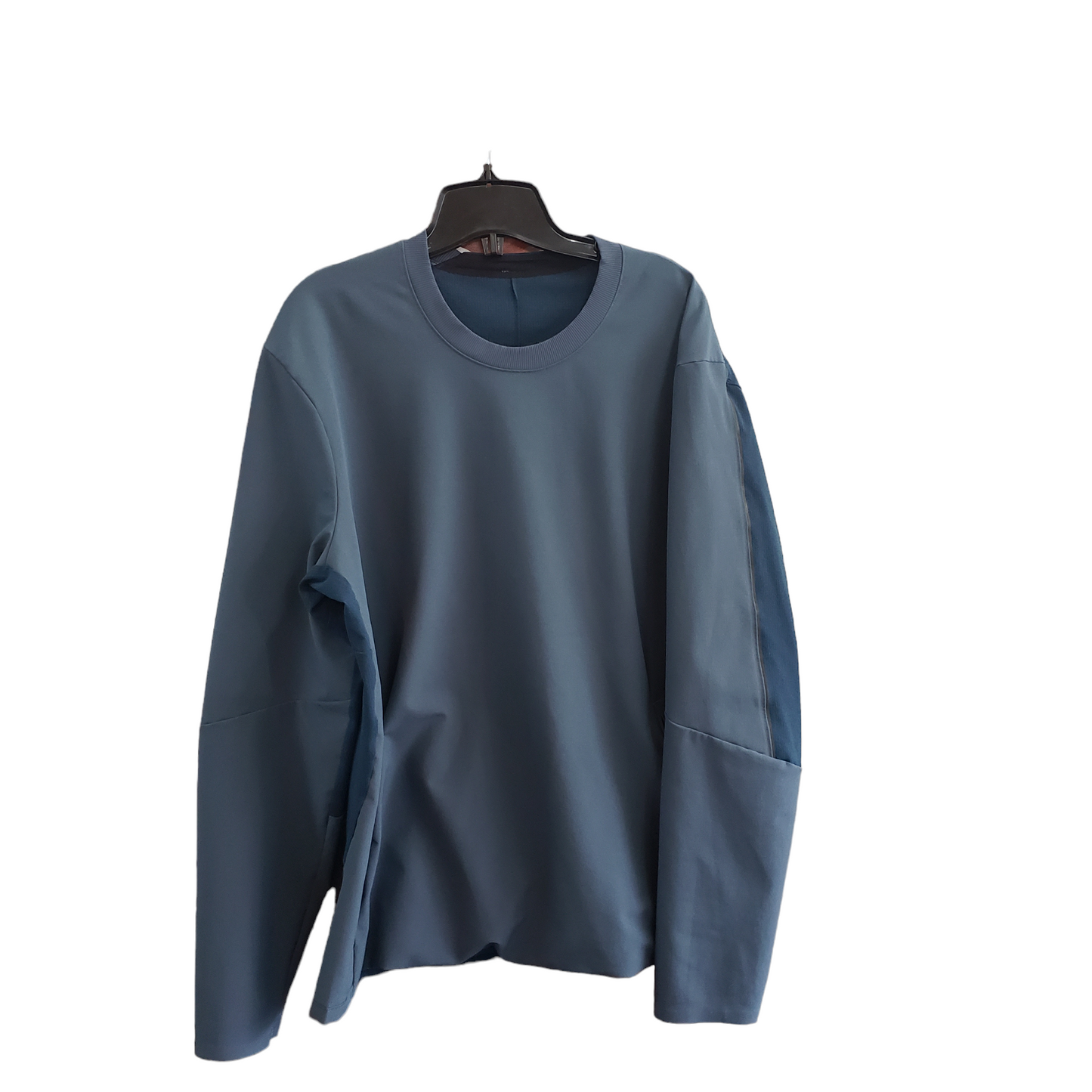 Lululemon Warp Lite Men's Long Sleeve Crew Iron Blue/Night Diver - Size XL