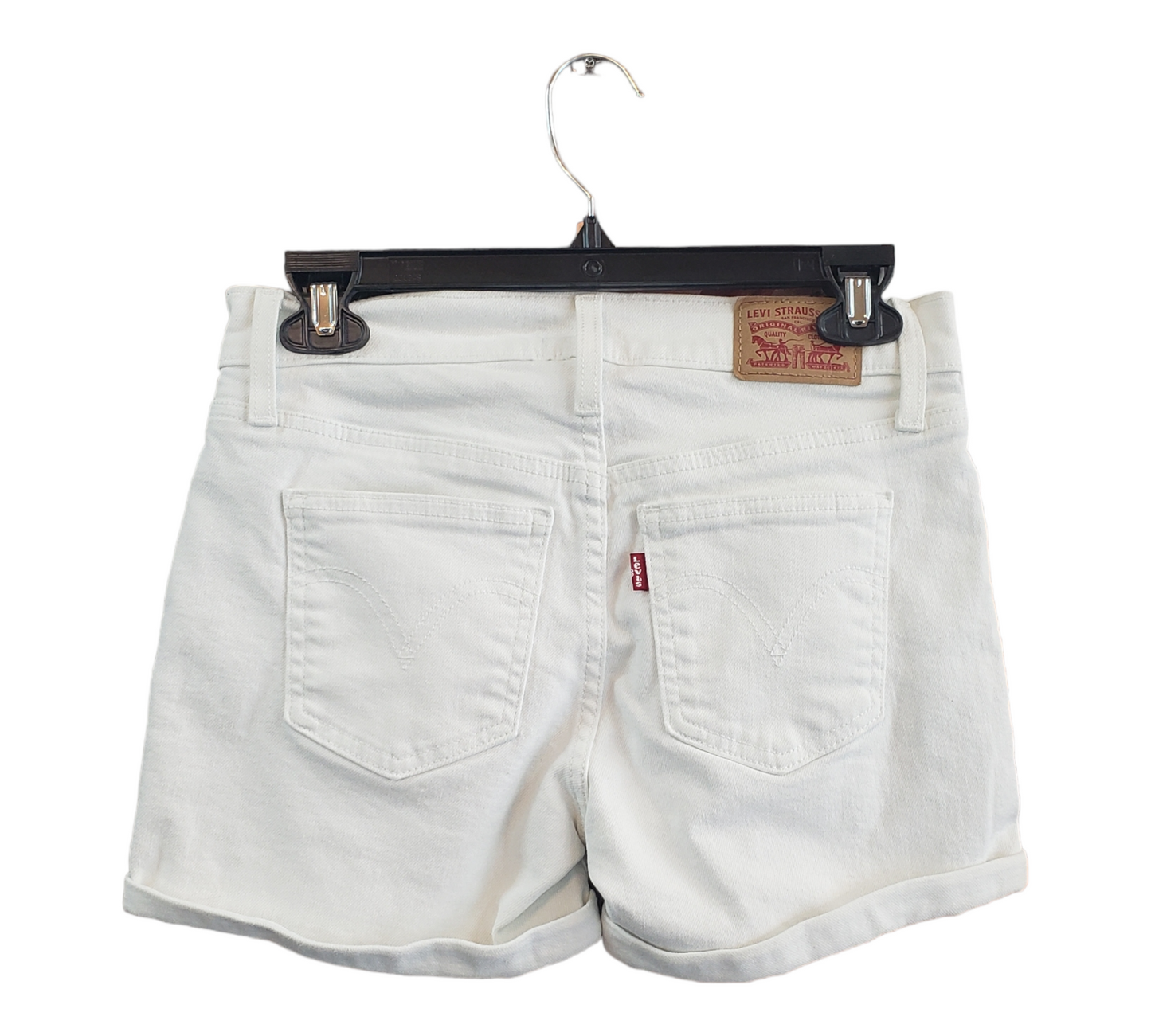 Levi's Women's High Rise Denim Shorts White - Size 26