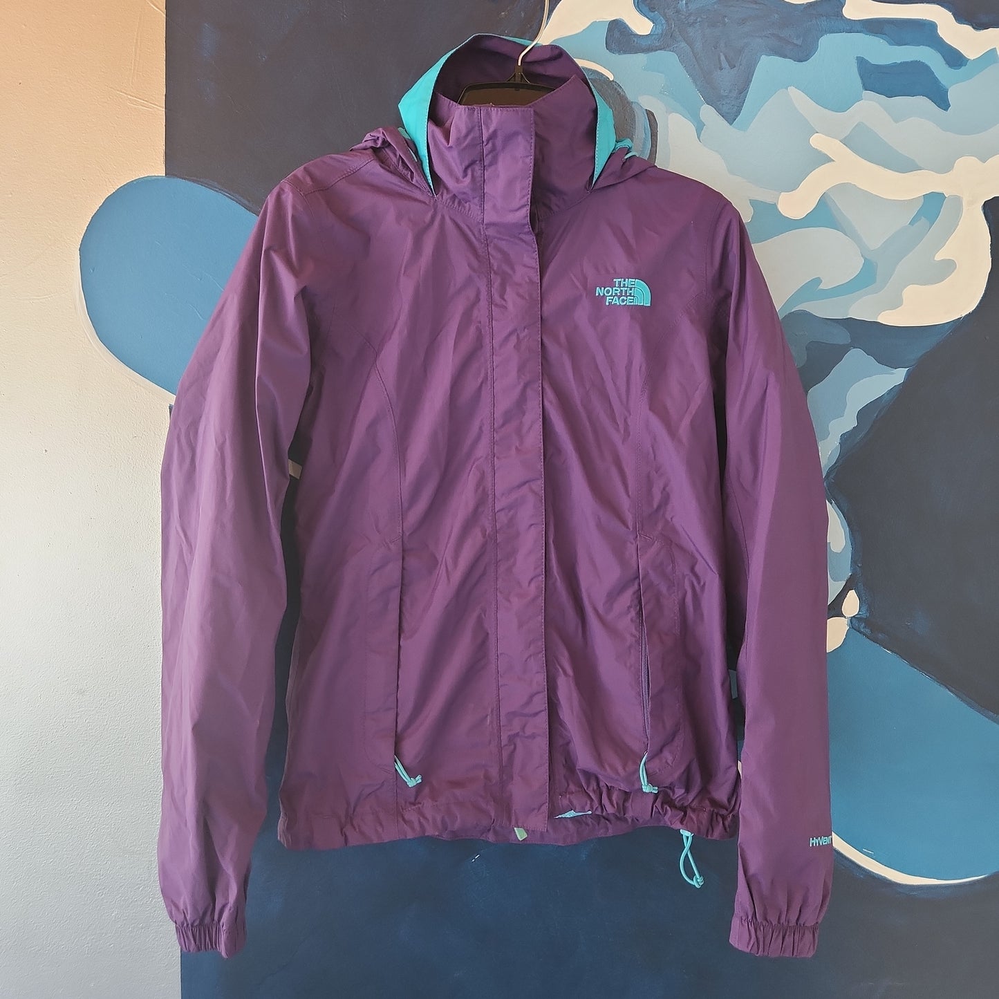 The North Face Windbreaker Women's Jacket Purple - Size XS
