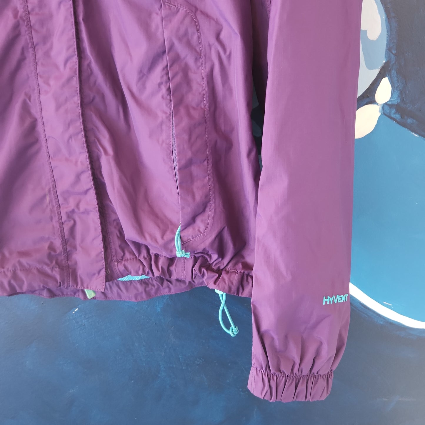 The North Face Windbreaker Women's Jacket Purple - Size XS