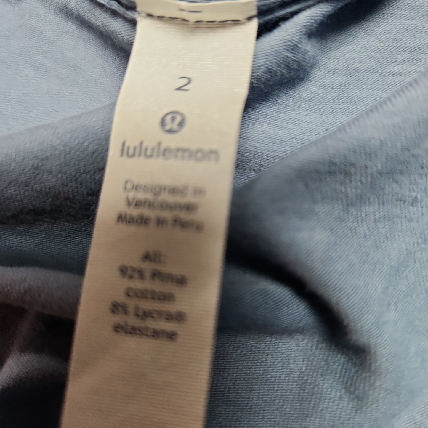 Lululemon Basic Tee Blue - 2