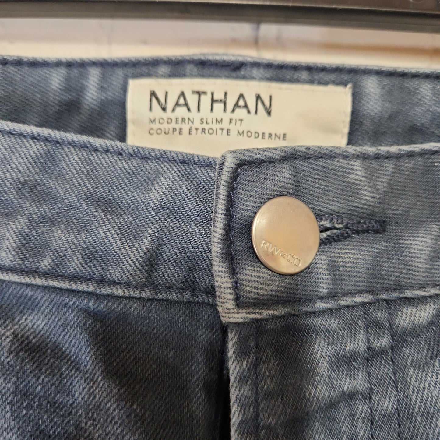 RW & CO Nathan Slim Fit Men's Jeans Dark Washed - 34 x 32