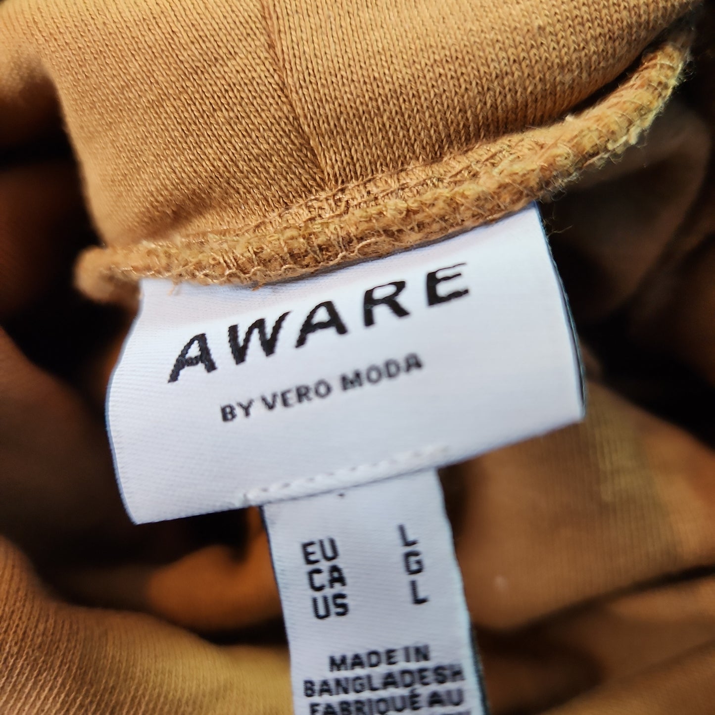 Aware By Vera Moda Turtle Neck Sweater Brown - Large