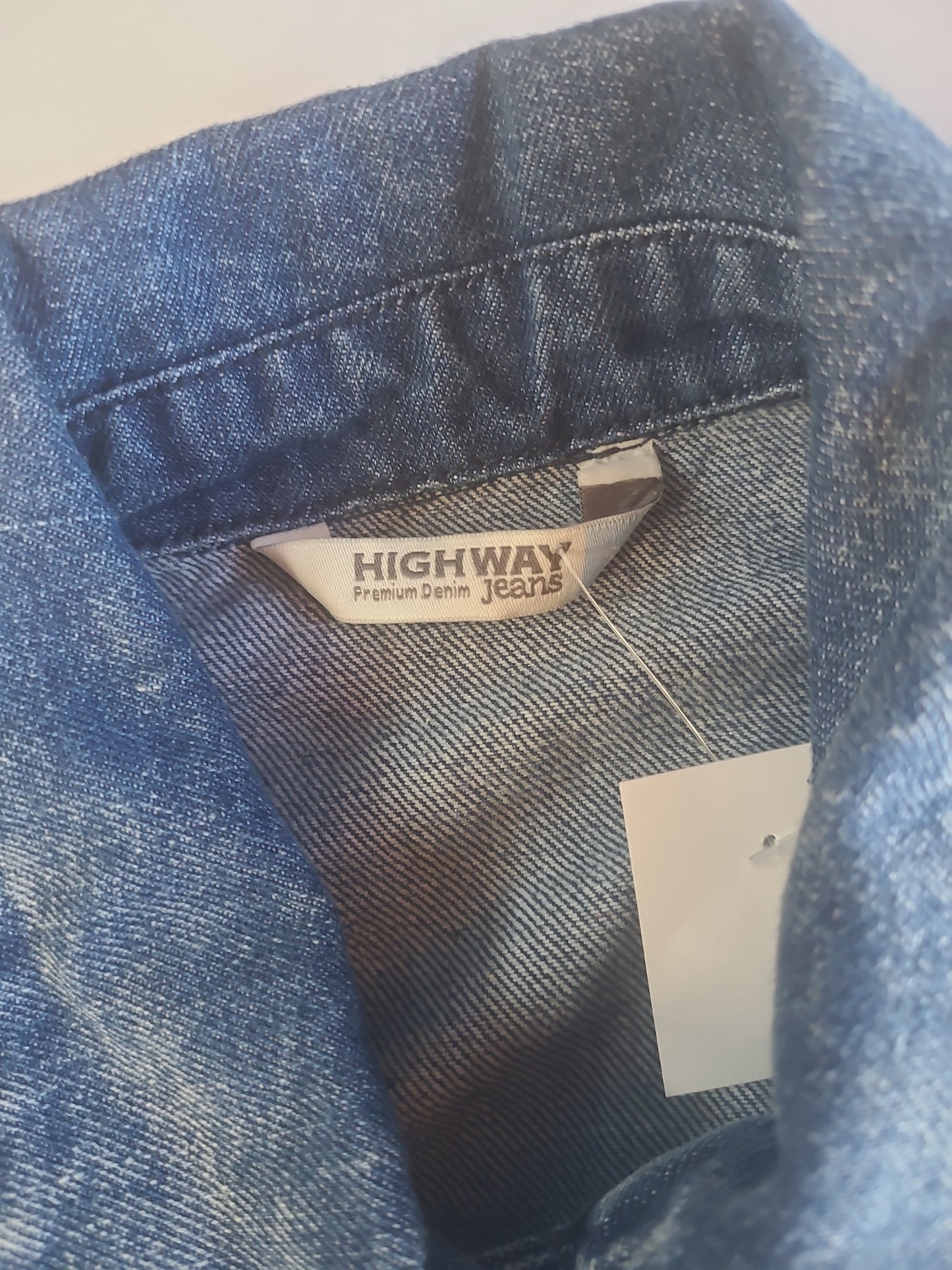 Highway Denim Women's Jacket Medium Washed - Small