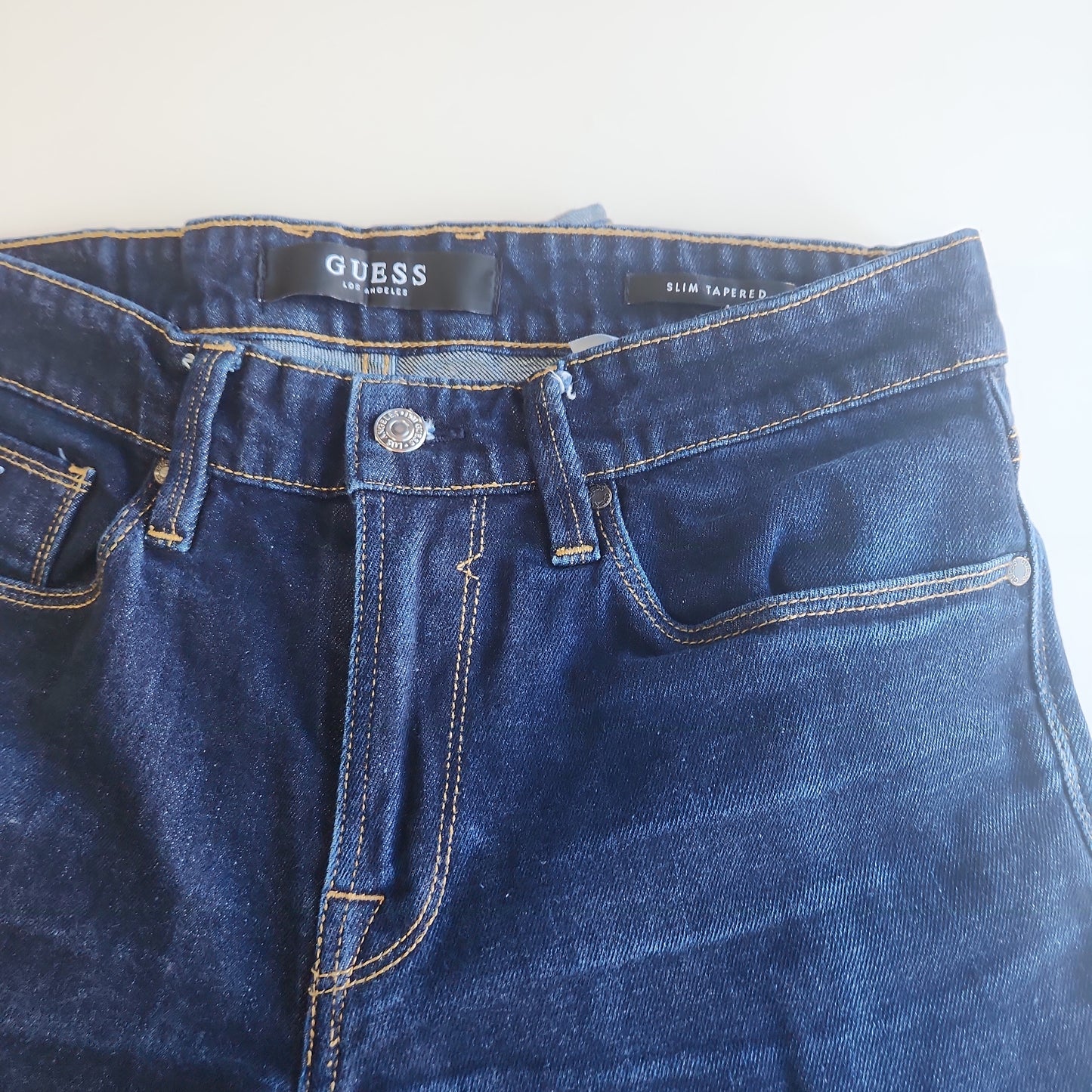 Guess Men's Slim Tapered Jeans Medium Washed - 32 x 32