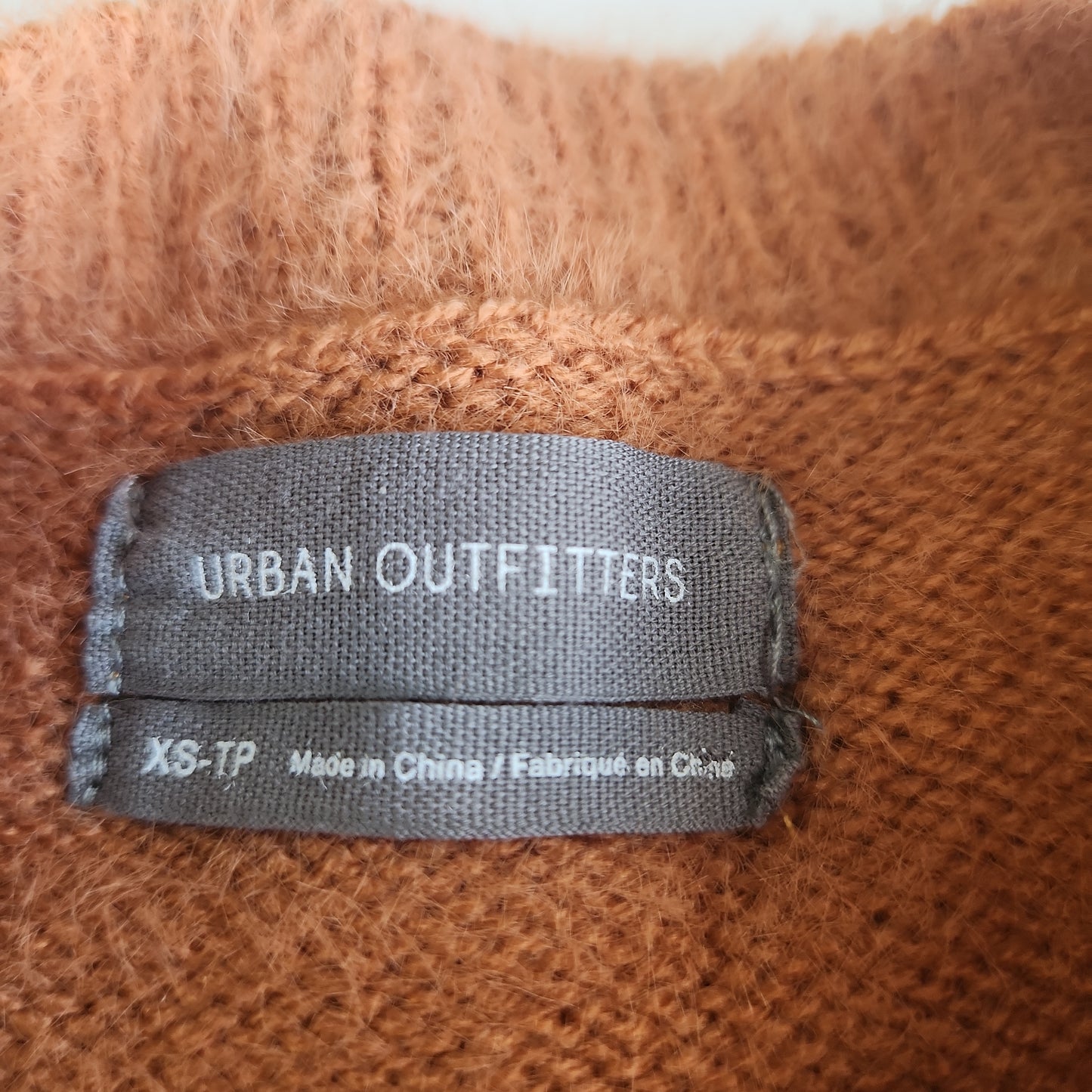 Urban Outfitters Super Soft Long Sleeve Shirt Brown - XS
