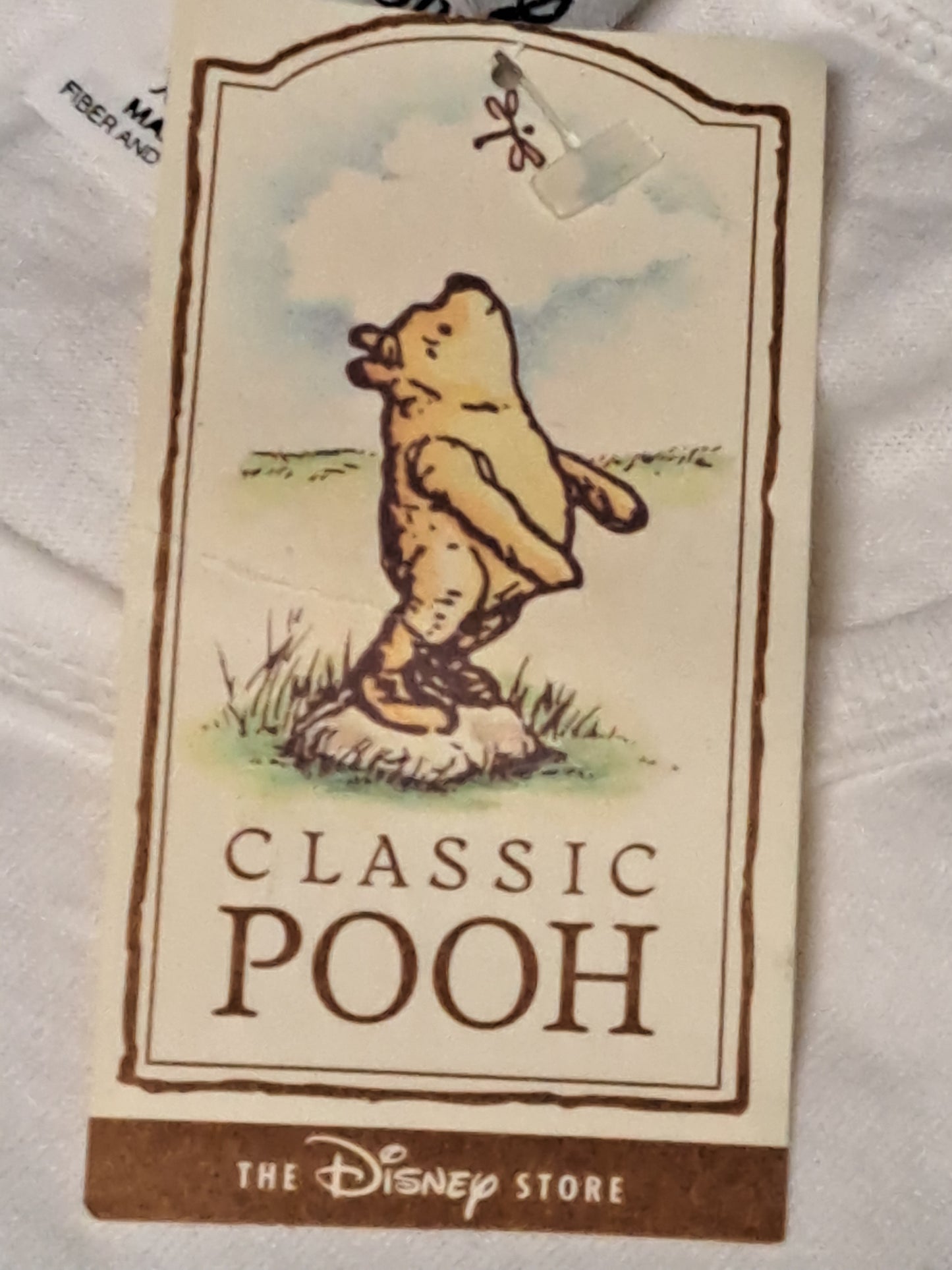 Vintage Disney Winnie The Pooh Single Stitch T-Shirt White - XXL