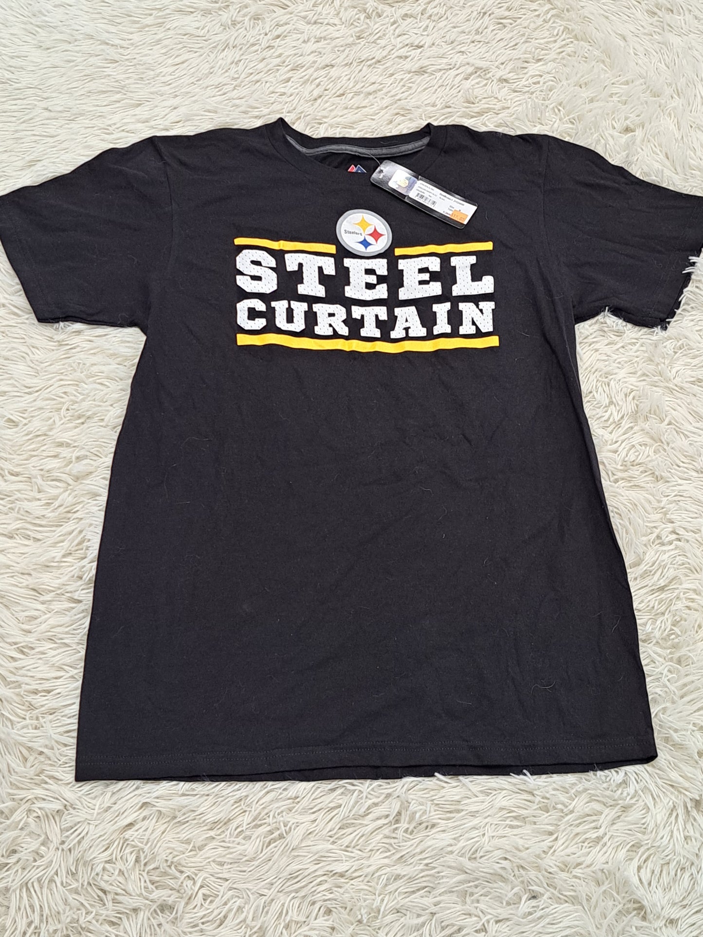 NFL Steelers Men's Tee Black - Size Medium