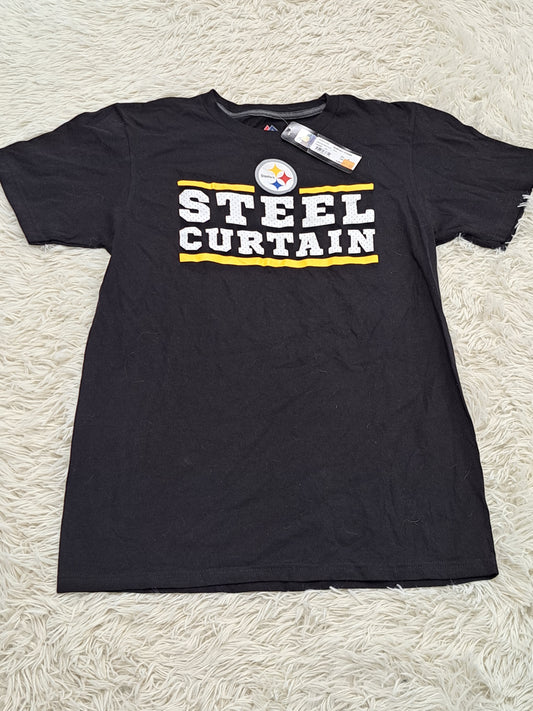 NFL Steelers Men's Tee Black - Size Medium
