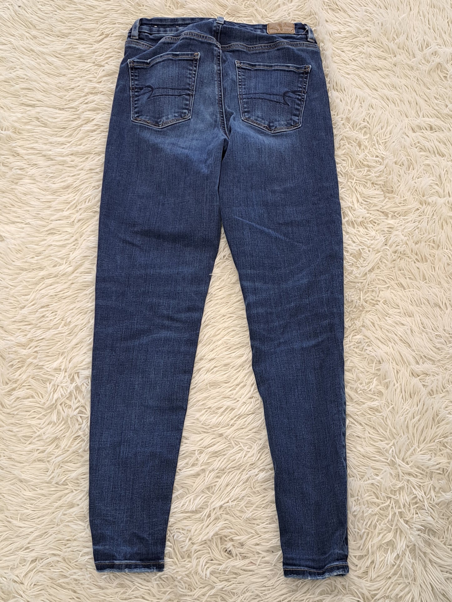 American Eagle Curvy Hi-Rise Jegging Medium Washed - 2