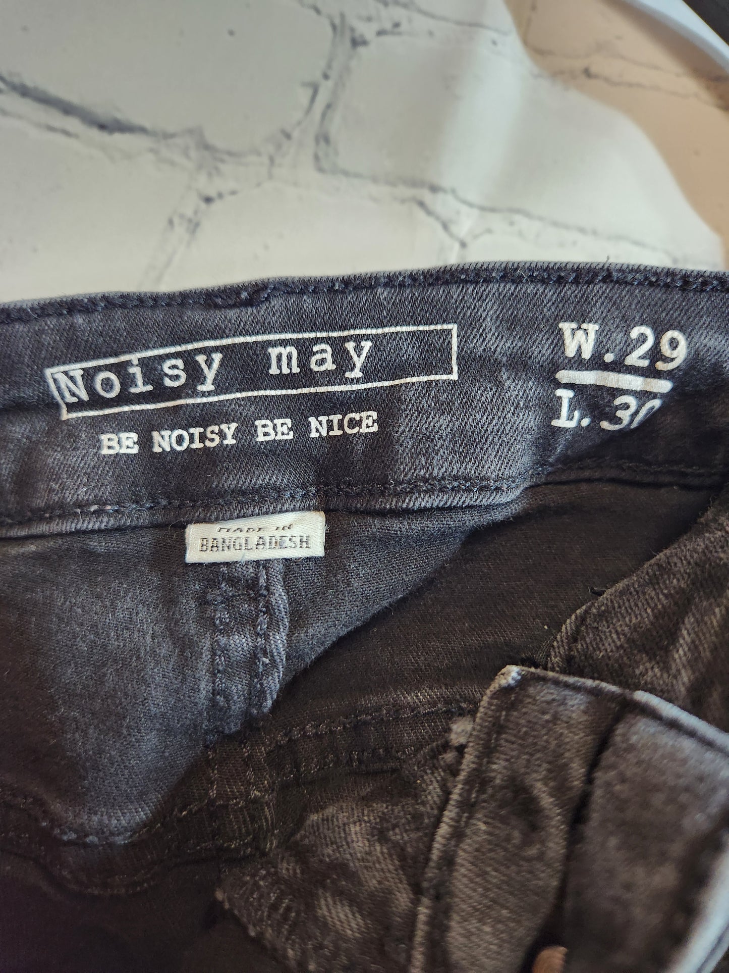 Noisy May high rise skinny jeans - small