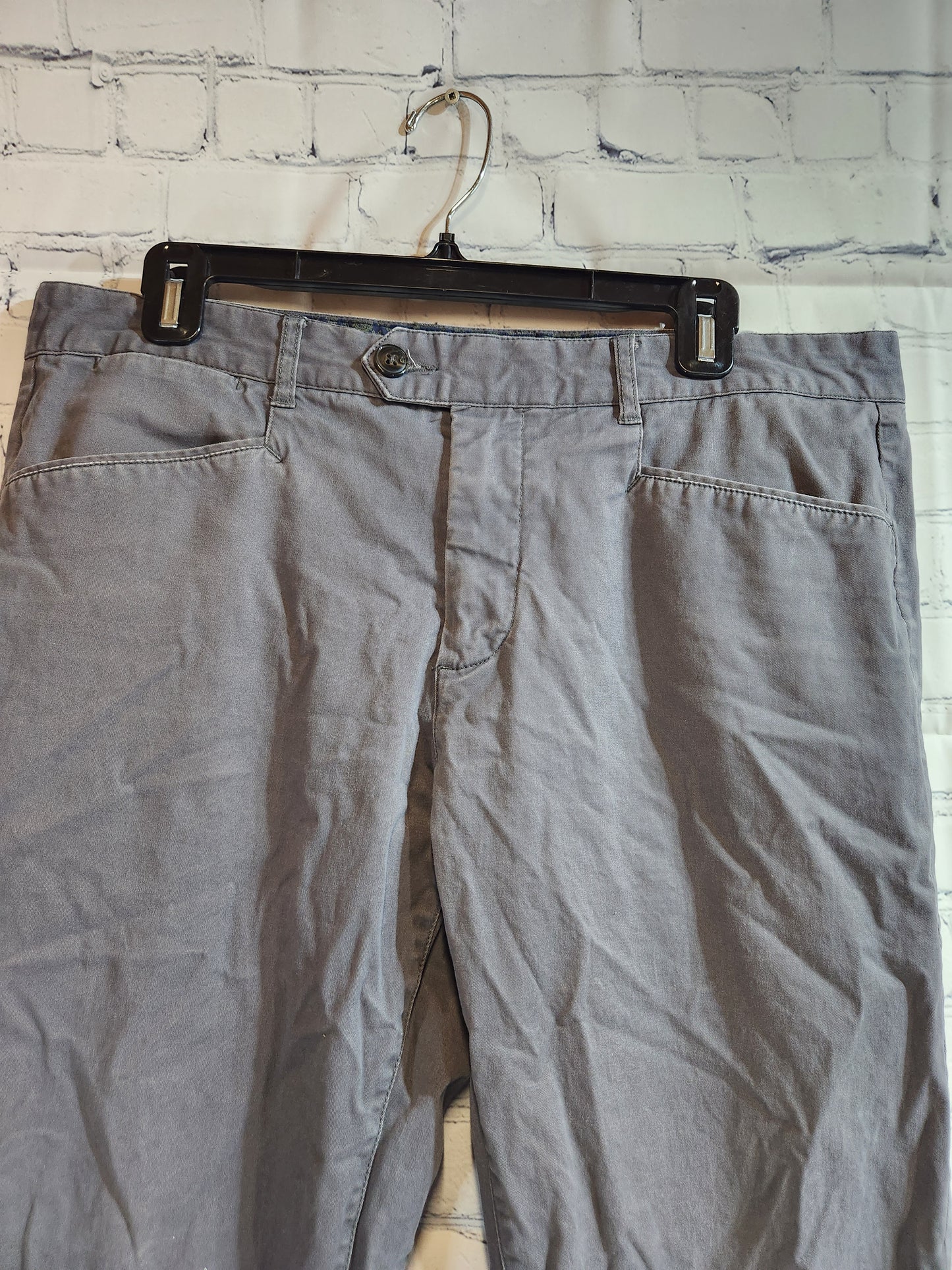 RW&CO. Men's grey slimfit chinos - 33x33