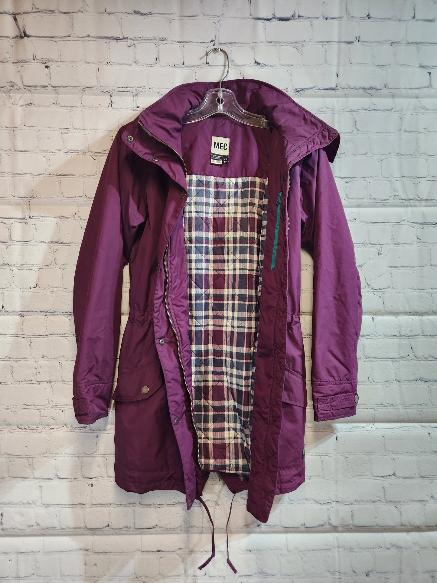MEC Women's Rain Jacket Purple - XS