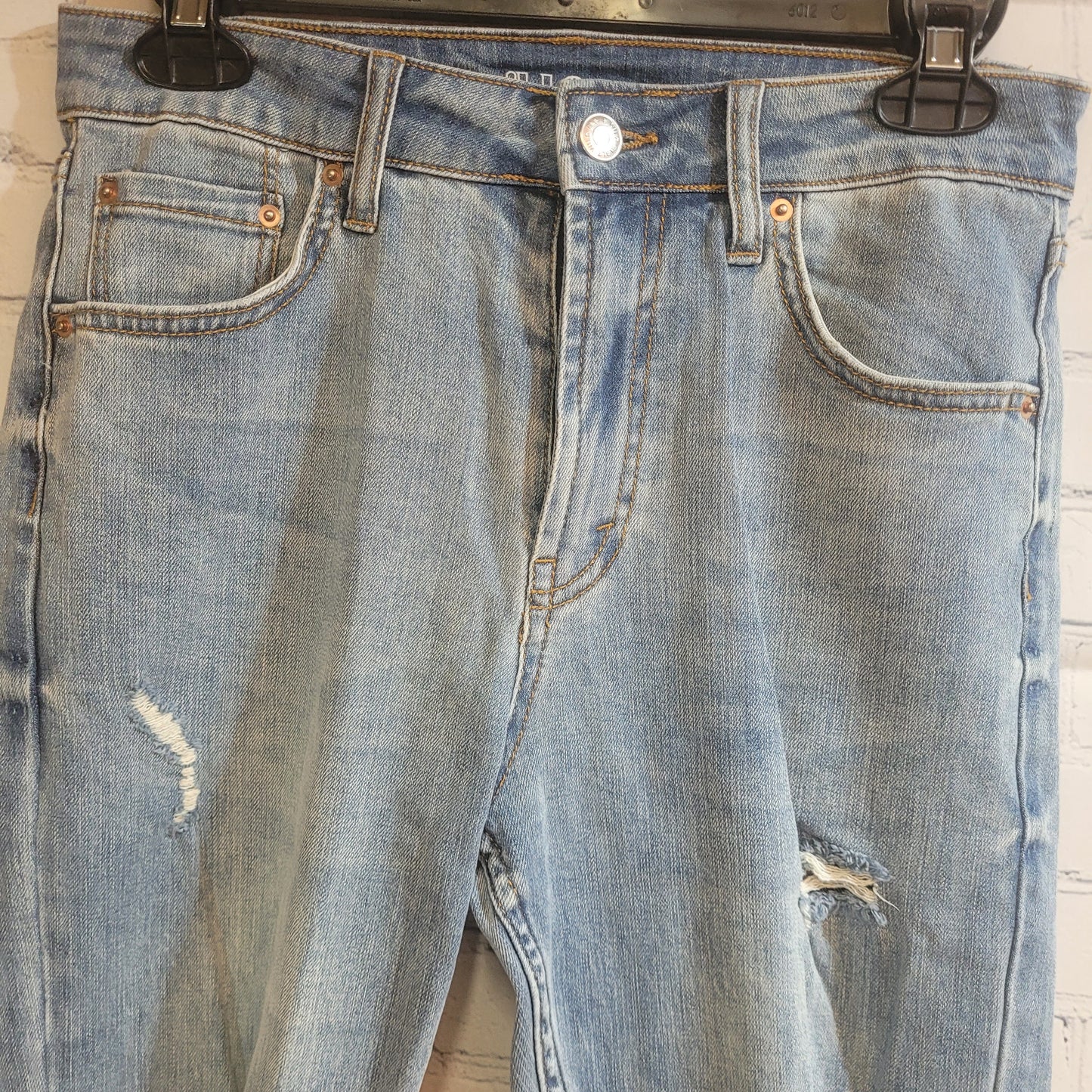 Wild Fable High Rise Mom Jean Light Washed - 2