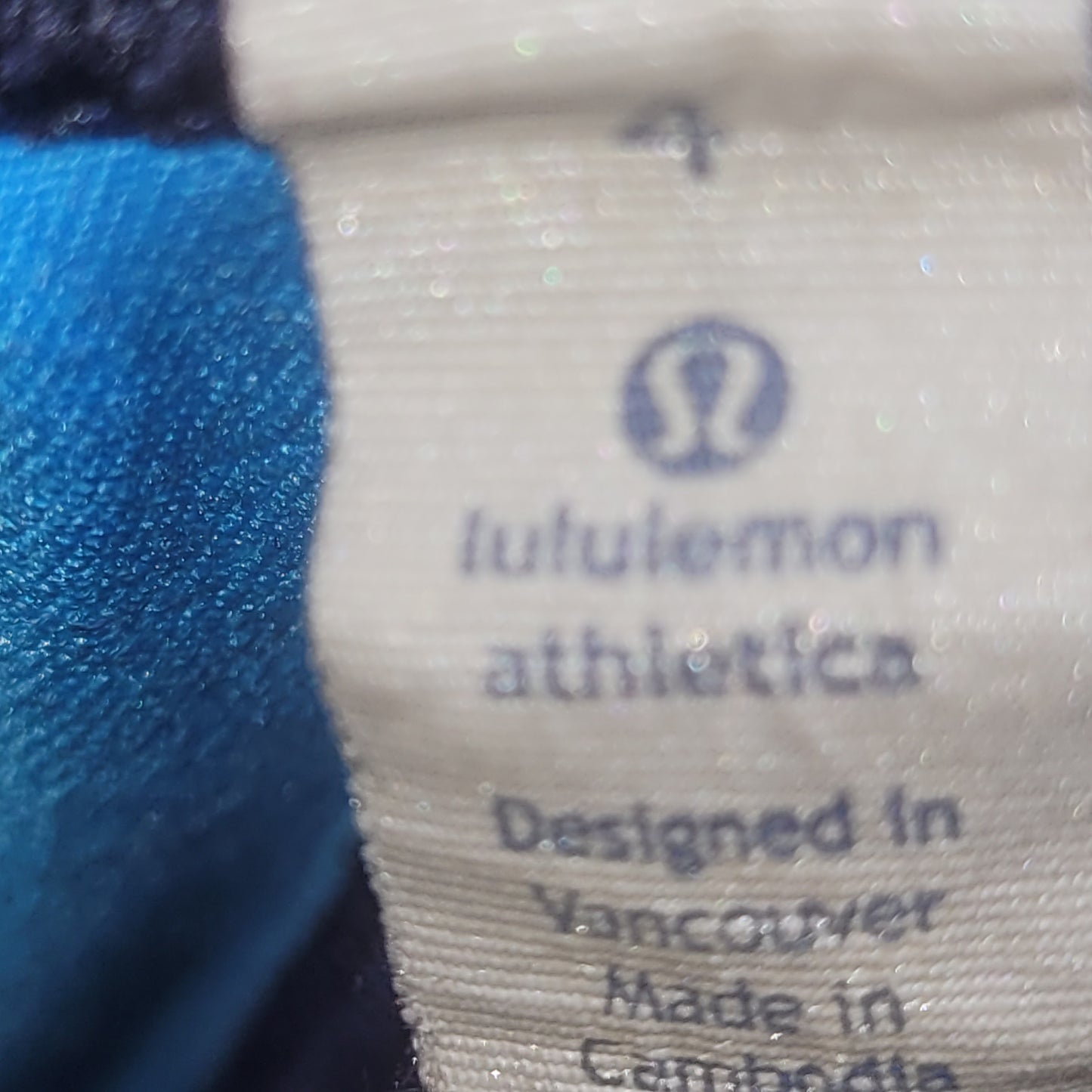 Lululemon Wunder Under Leggings Blue - 4