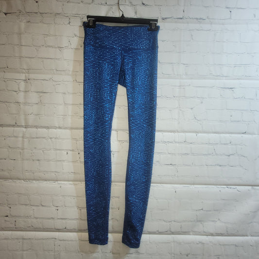 Lululemon Wunder Under Leggings Blue - 4