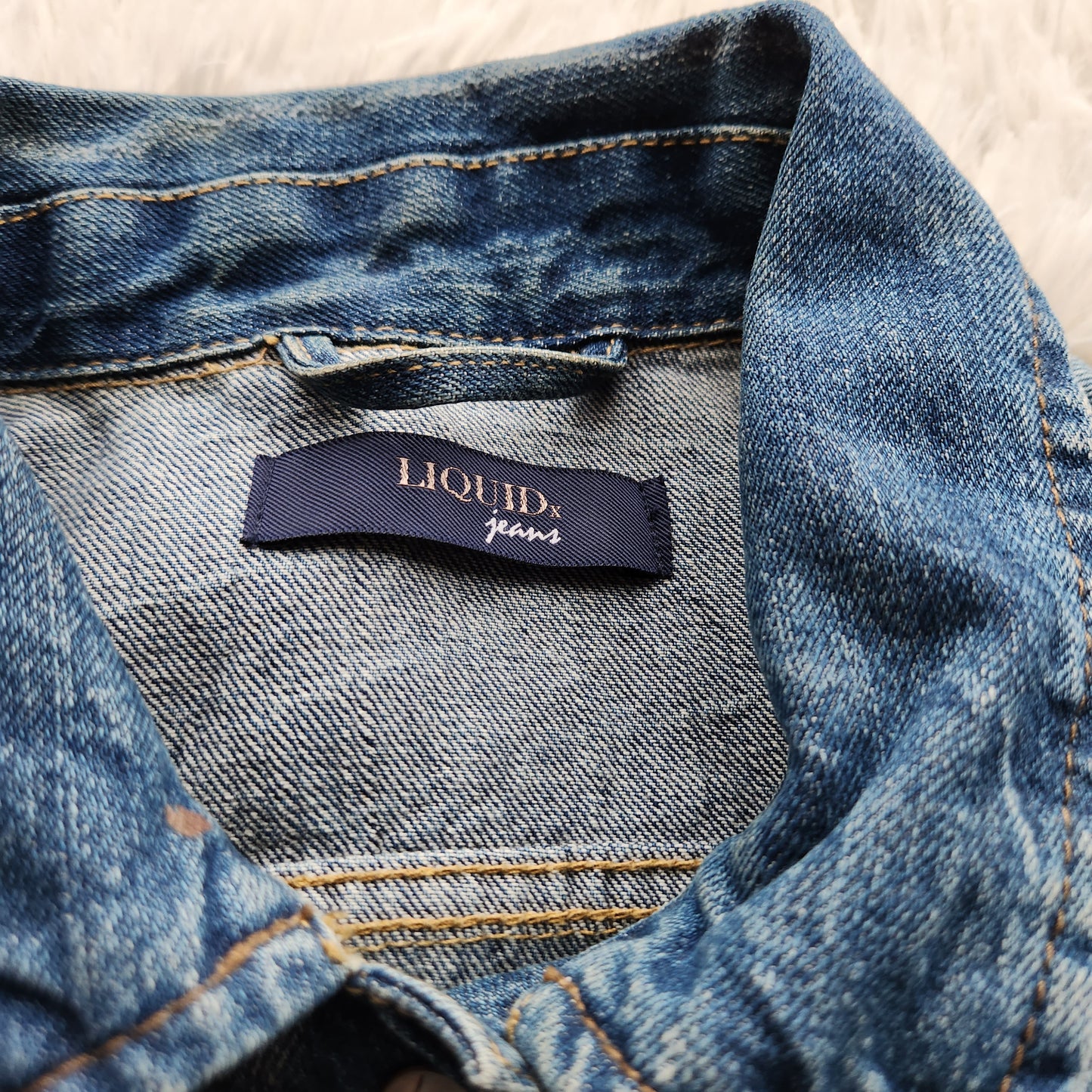Liquid Jeans Denim Jacket Blue - Medium