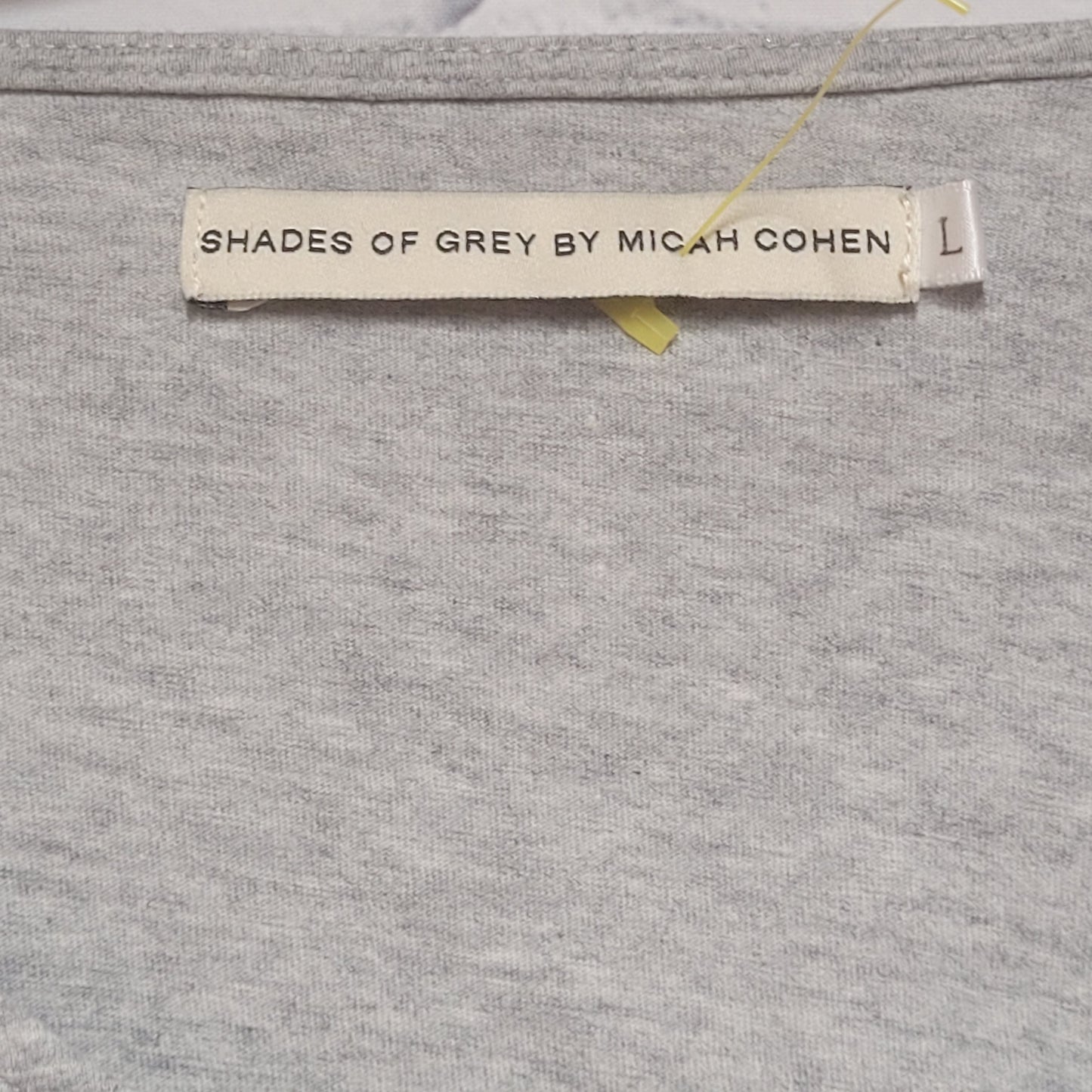 Shades of Grey Micah Cohen Long Sleeve Tee Grey/Black - Large