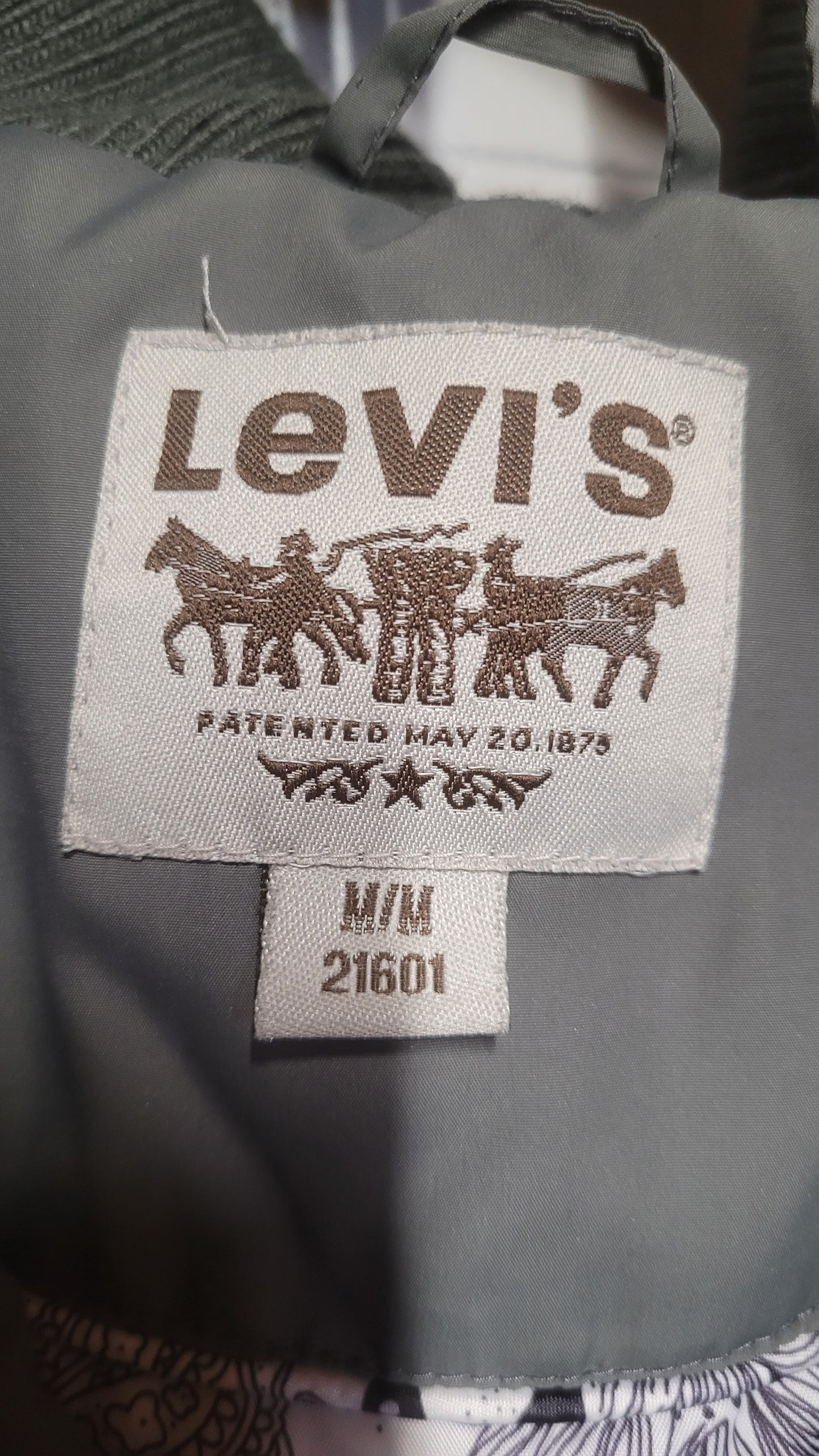 Levi's Winter Jacket Gray - Medium
