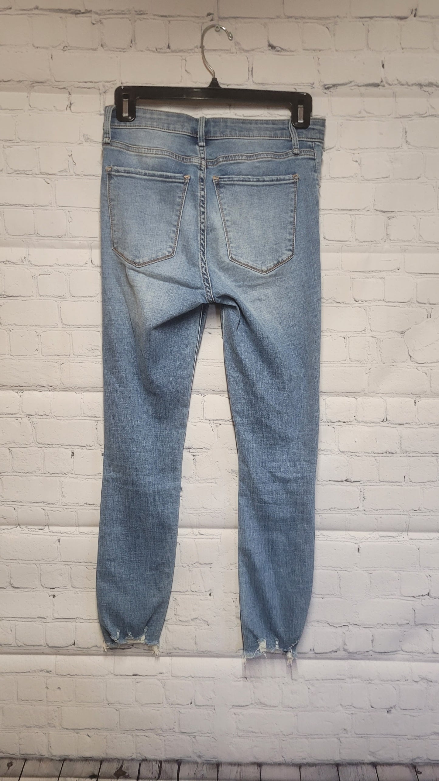 Abercrombie & Fitch High Rise Skinny Jeans Light Washed - 25