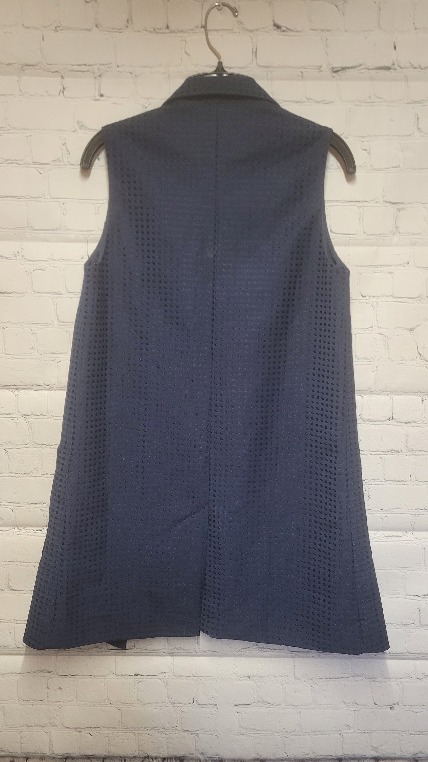 Do + Be Long Vest with Pockets Blue - Small