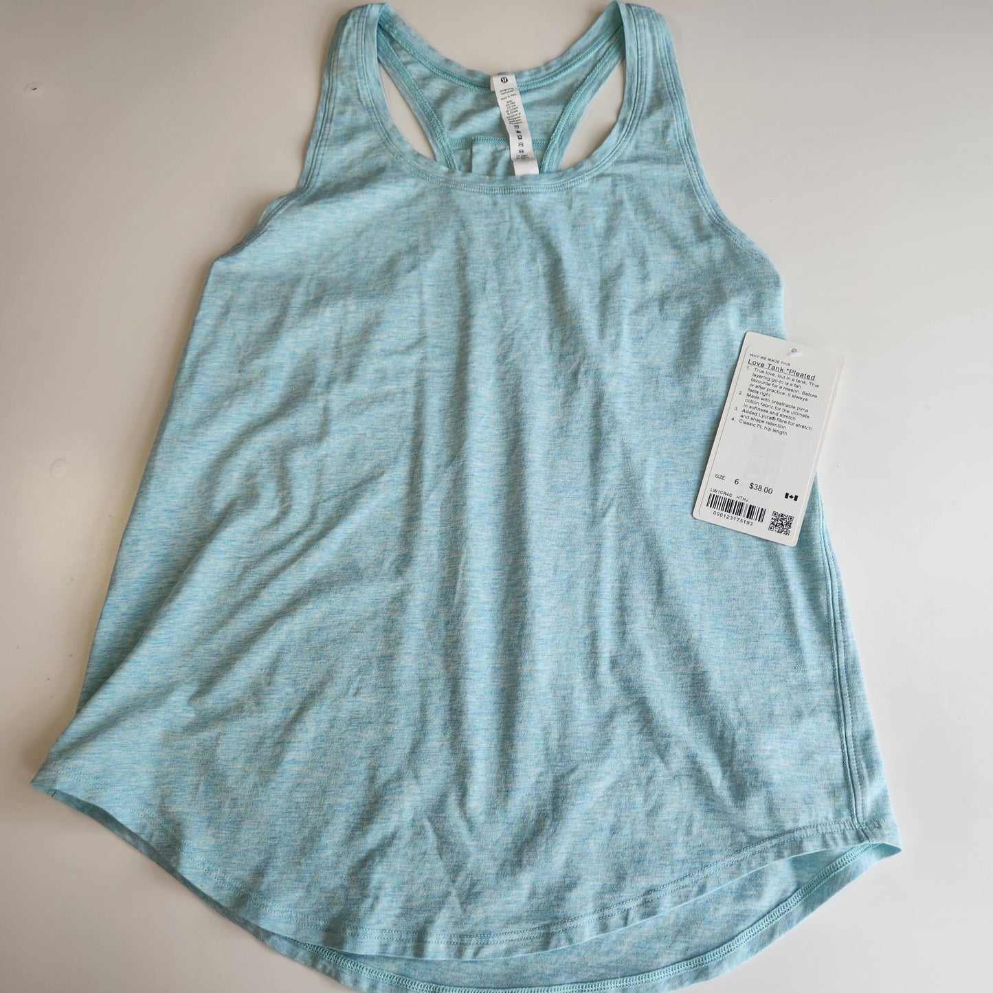 Lululemon Love Tank Light Blue - 6