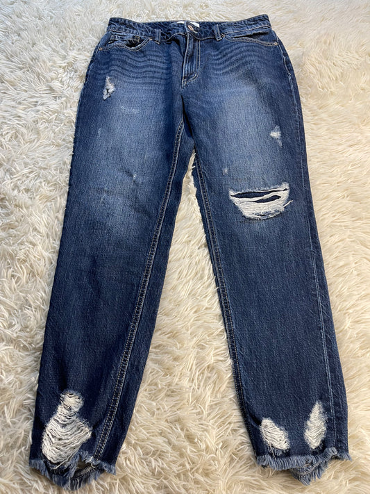 KanCan Women's Hi-Rise Jeans Blue - 28 x 28