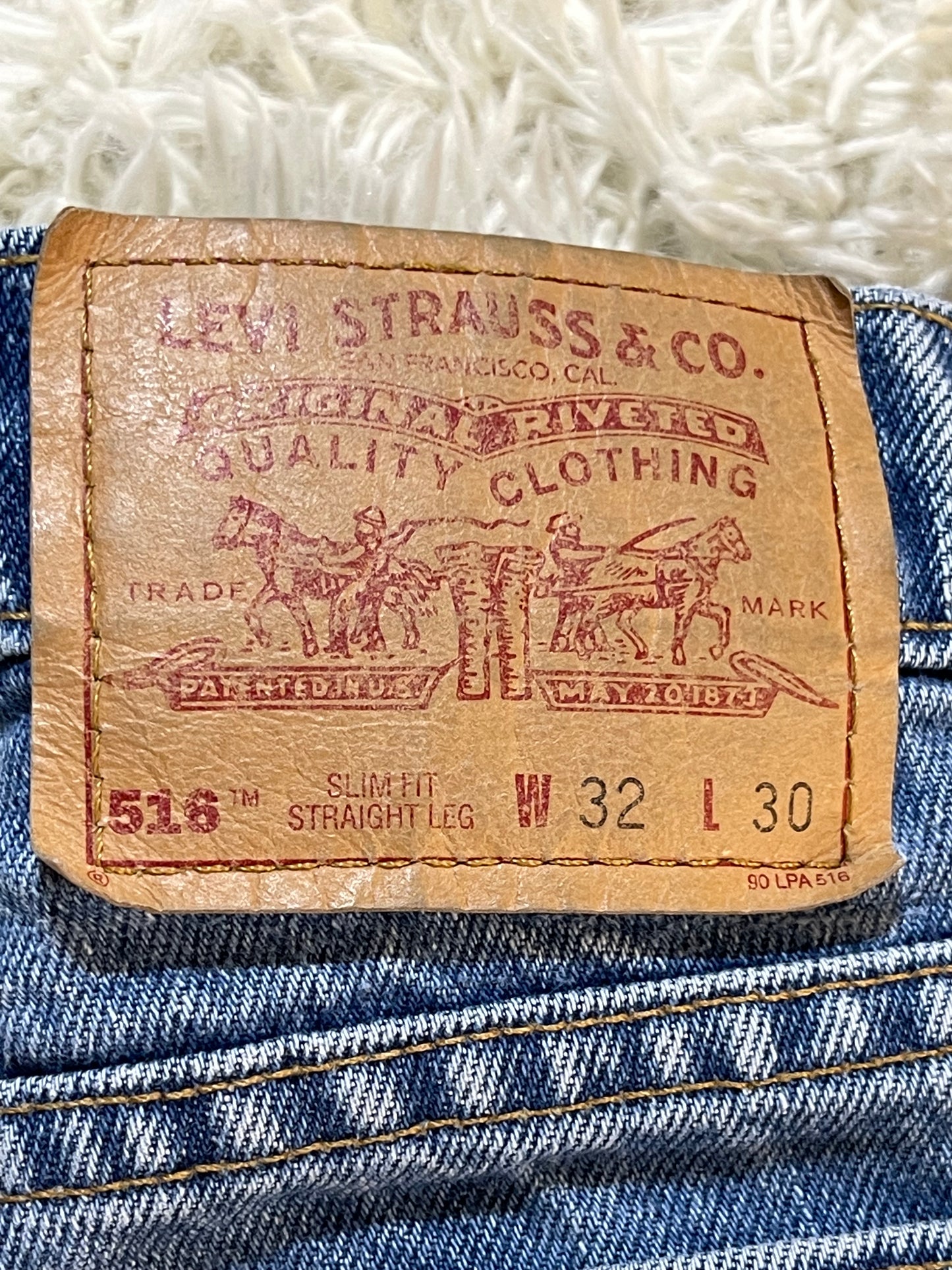 Mens Levi’s 516 Jeans - 30 X 32