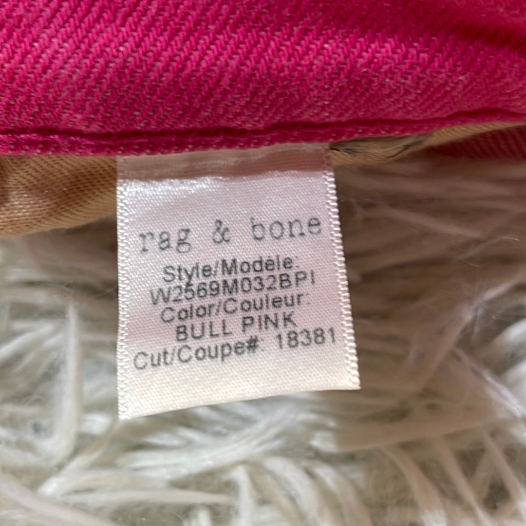 Rag & Bone Hot Pink jeans - 26