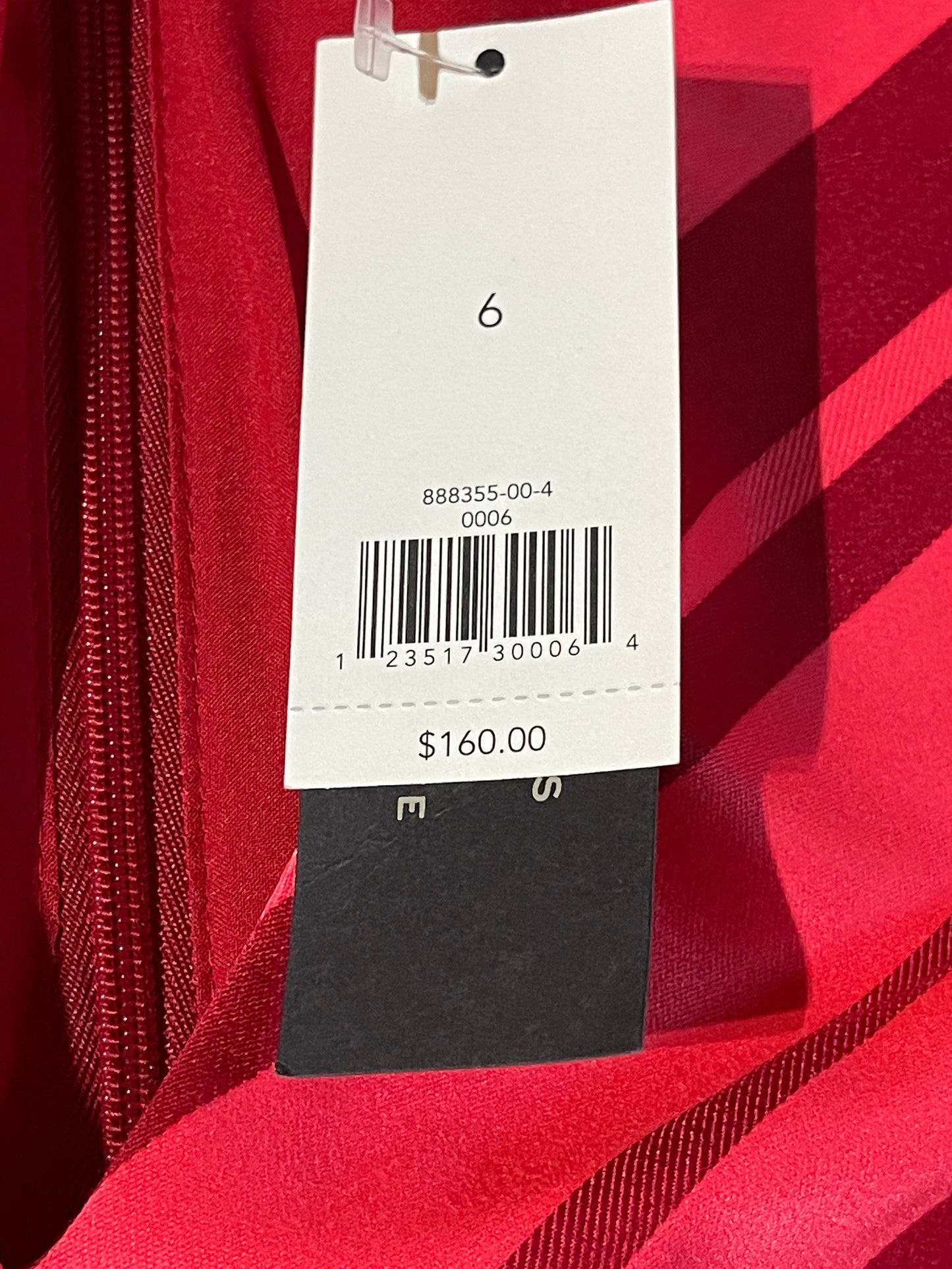 Banana Republic Striped Dress Red - 6