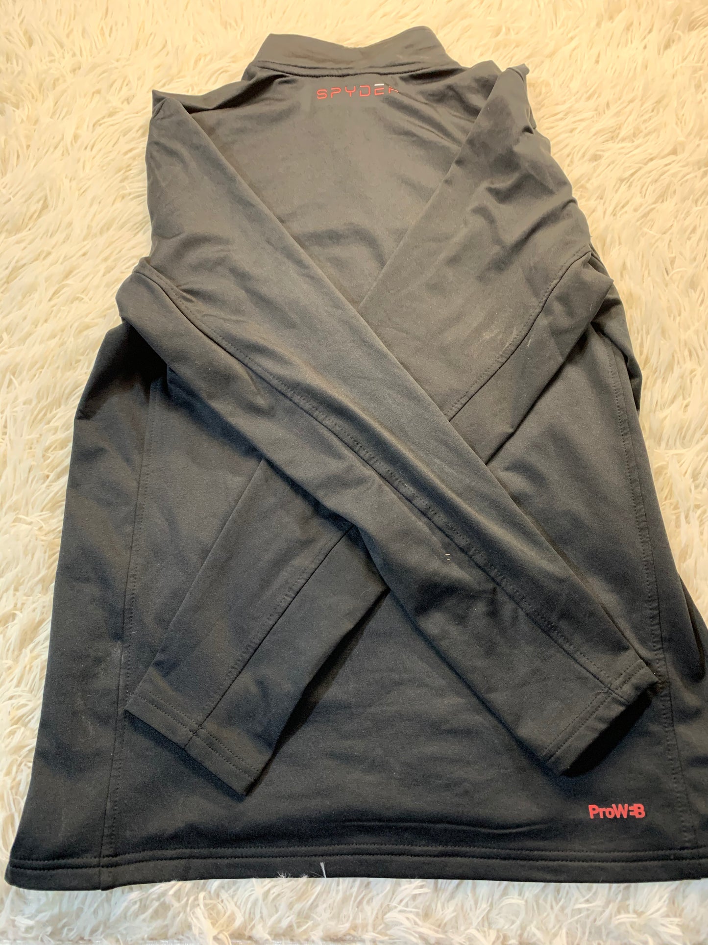 Spyder Active long sleeve quarter zip Top - small