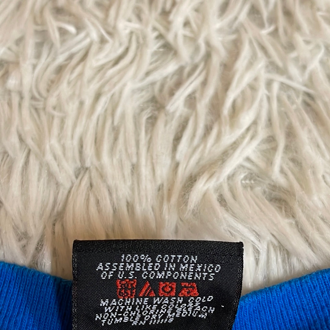 Undefeated Graphic Men's Tee Blue - Size Large