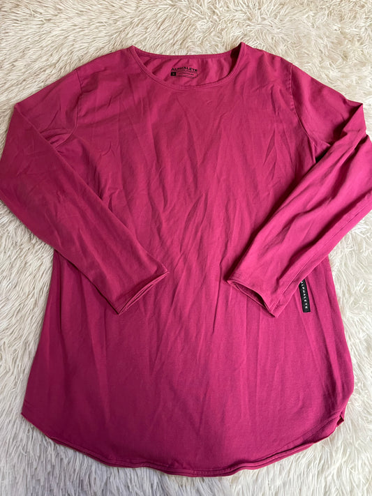 Alphalete Men's Long Sleeve Top Pink - Size Small
