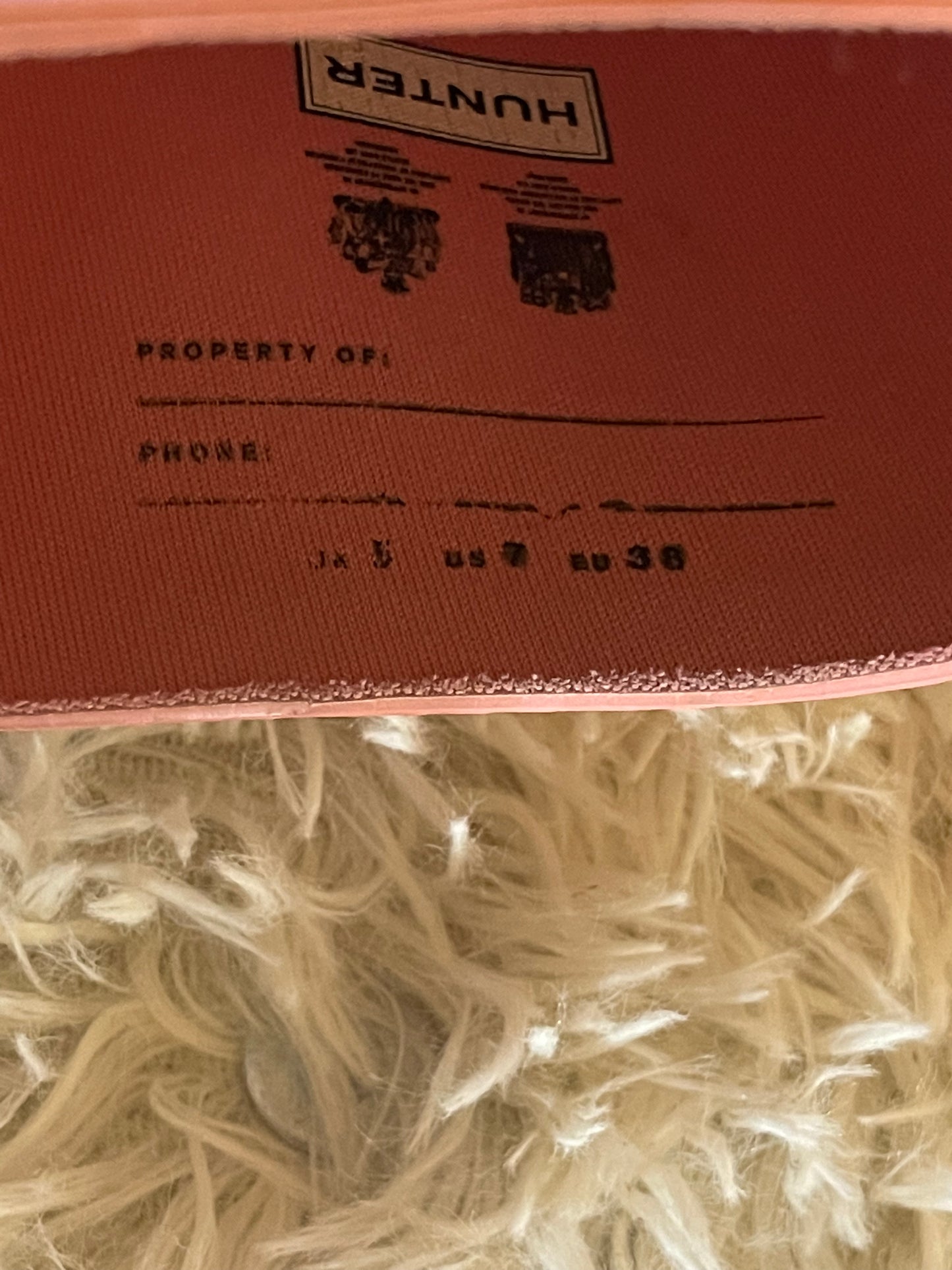 Hunter Boots Pink Gum - 5