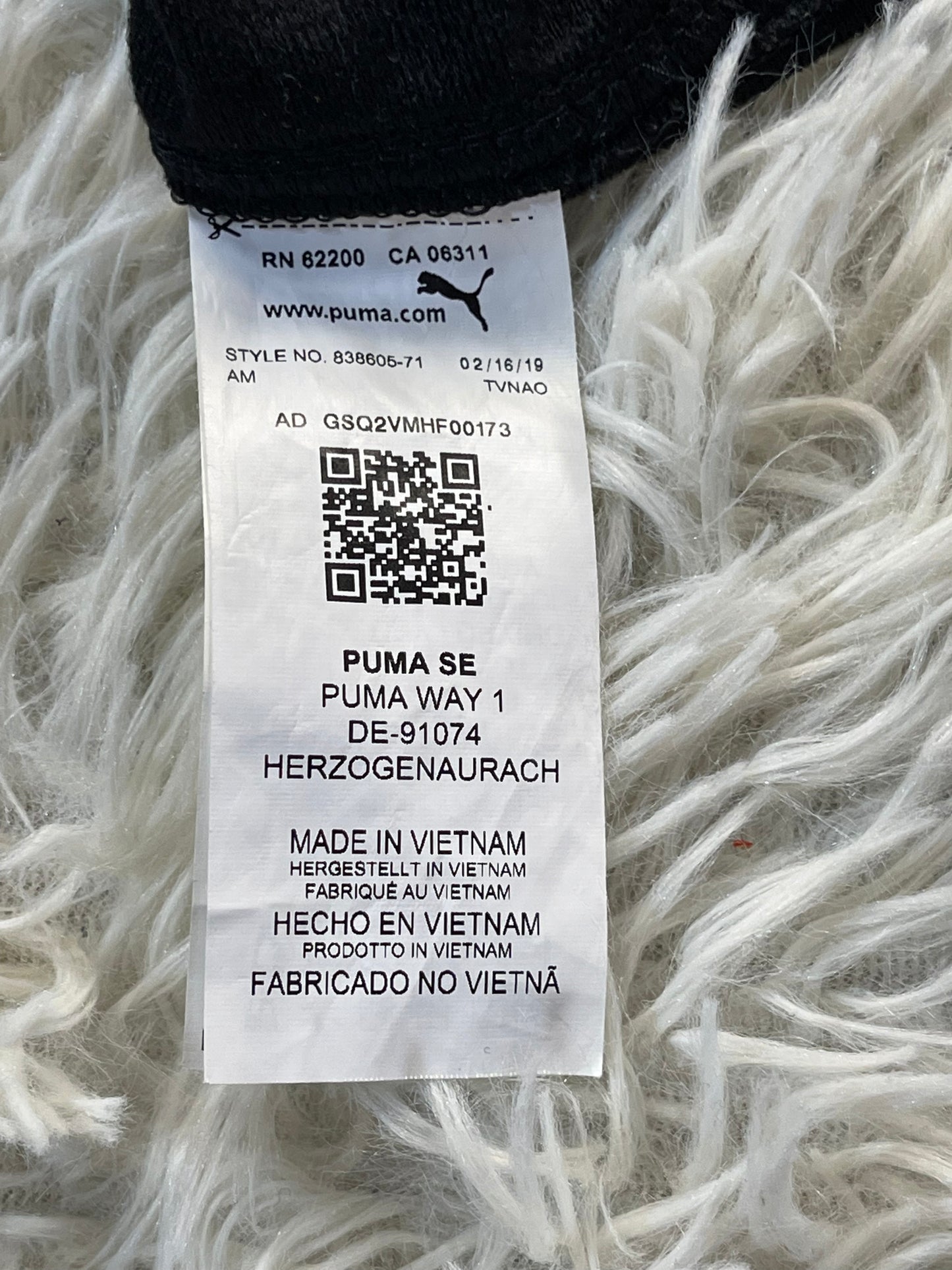 Puma Zip Up Track Jacket - XXL