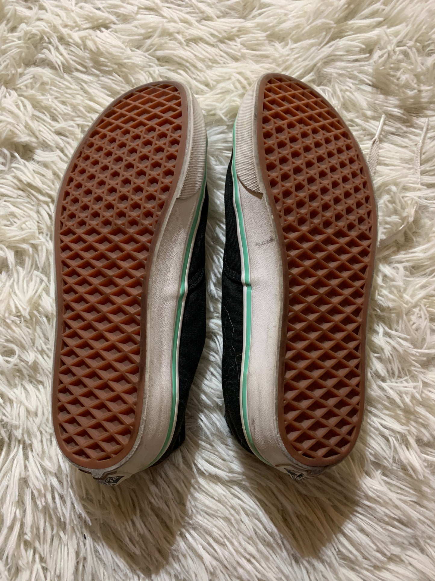 Vans Shoes Black/Mint - 6.5M 8W
