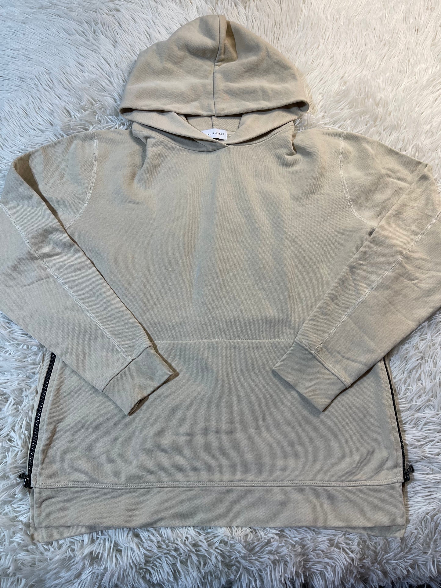 John Elliot Men's Pullover Hoodie Tan - 3 (Large)