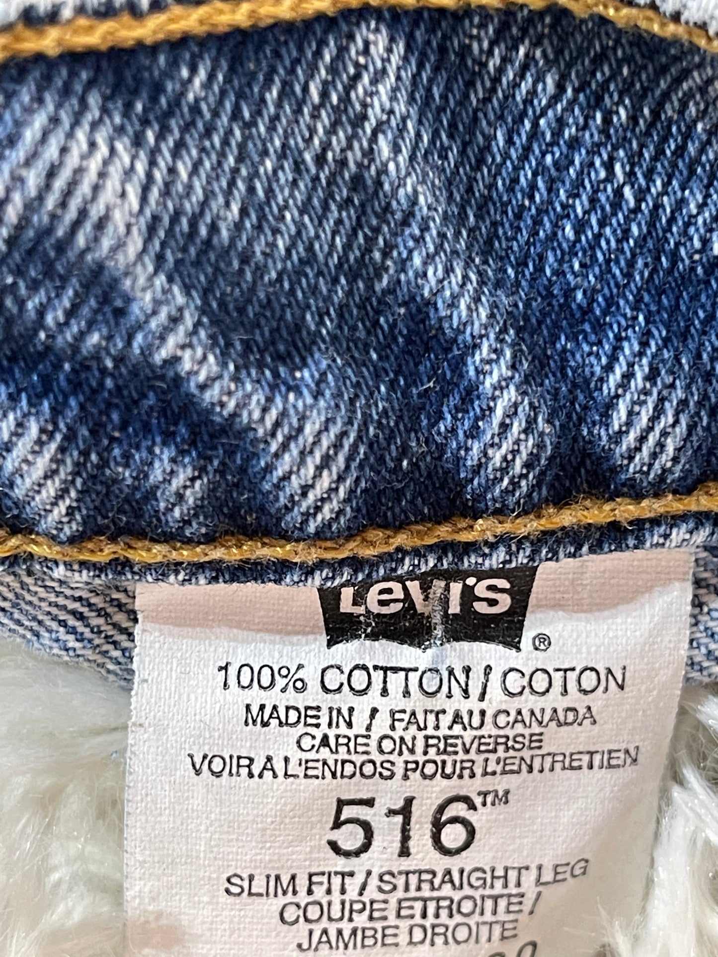 Mens Levi’s 516 Jeans - 30 X 32