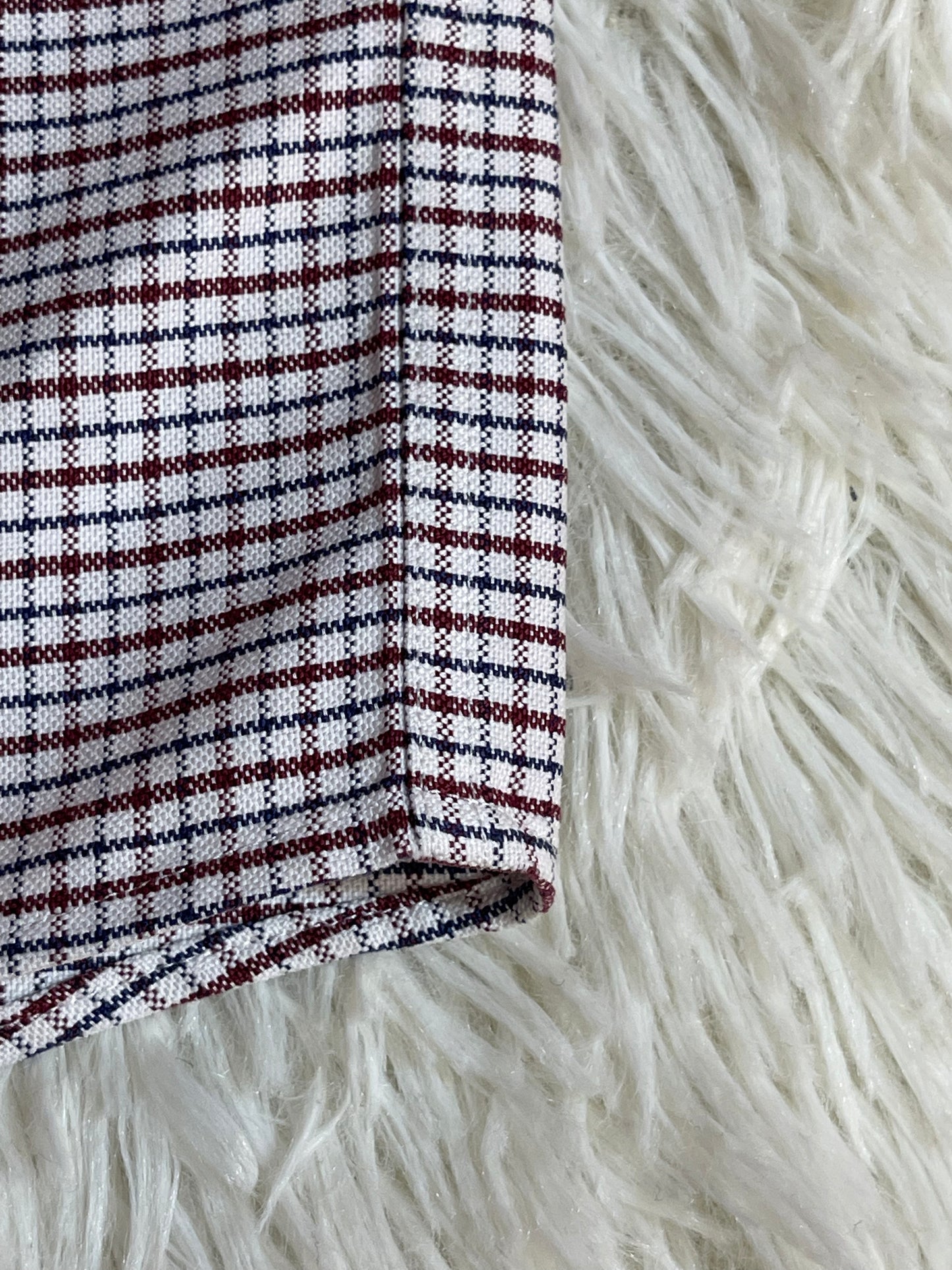 L.L Bean Men's Button Up Wrinkle Resistant Brown Patterned - 16-33