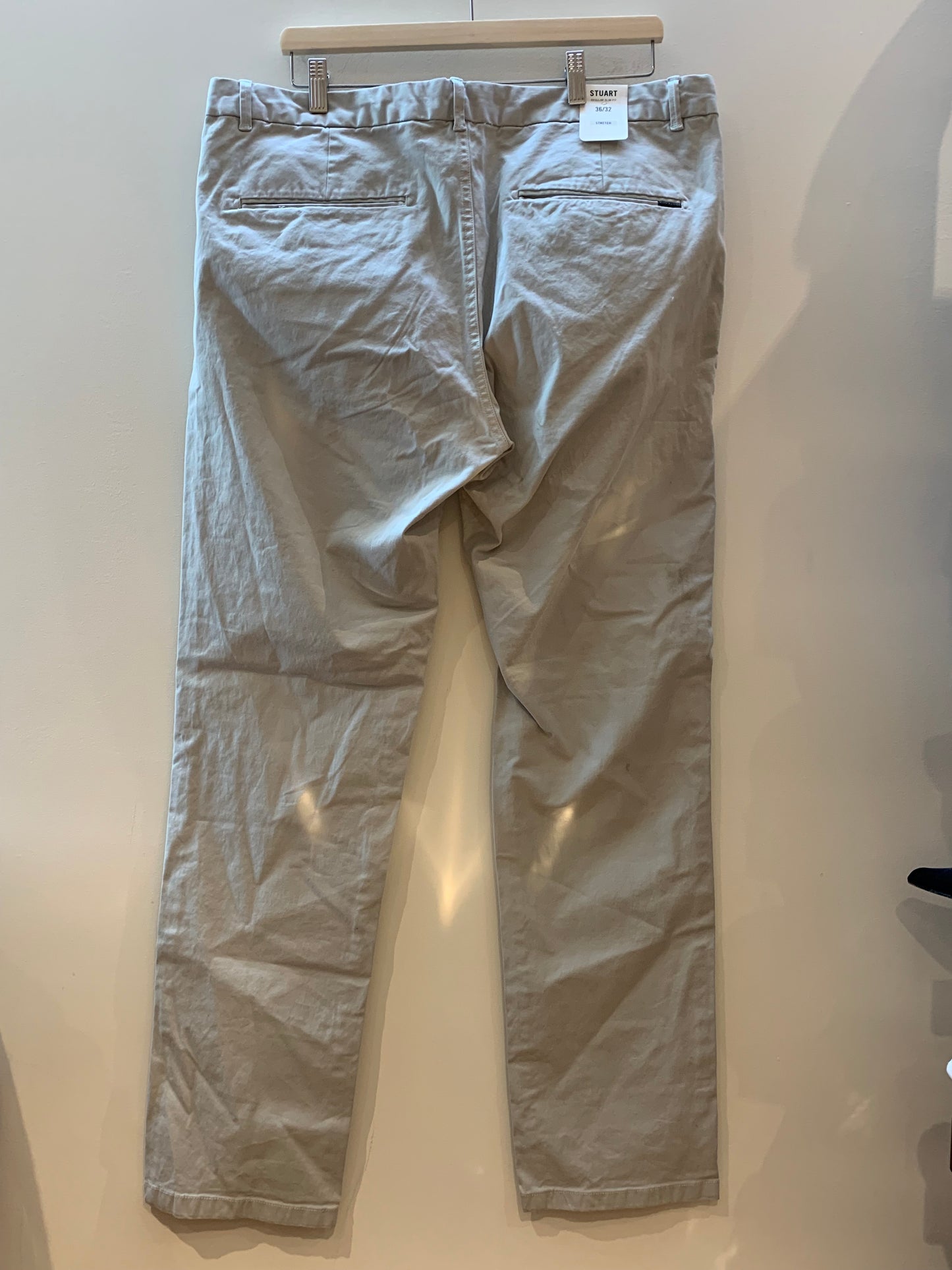 Scotch And Soda Stuart Stretch Chinos Regular Slim Fit - Size 36 x 32